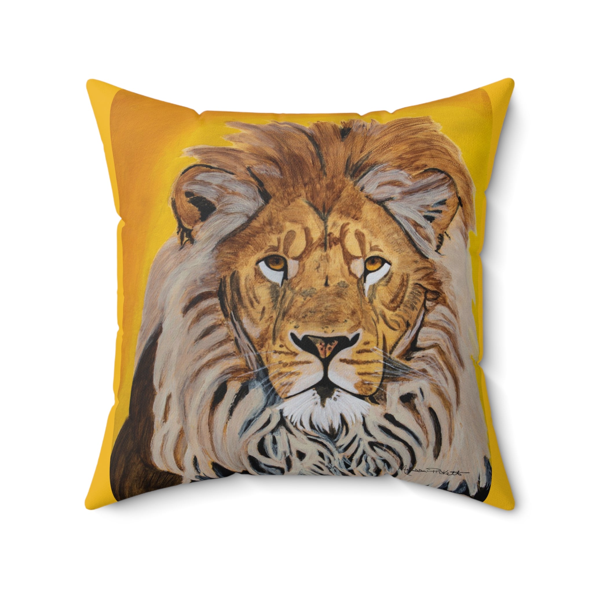 Lion | Spun Polyester Square Pillow