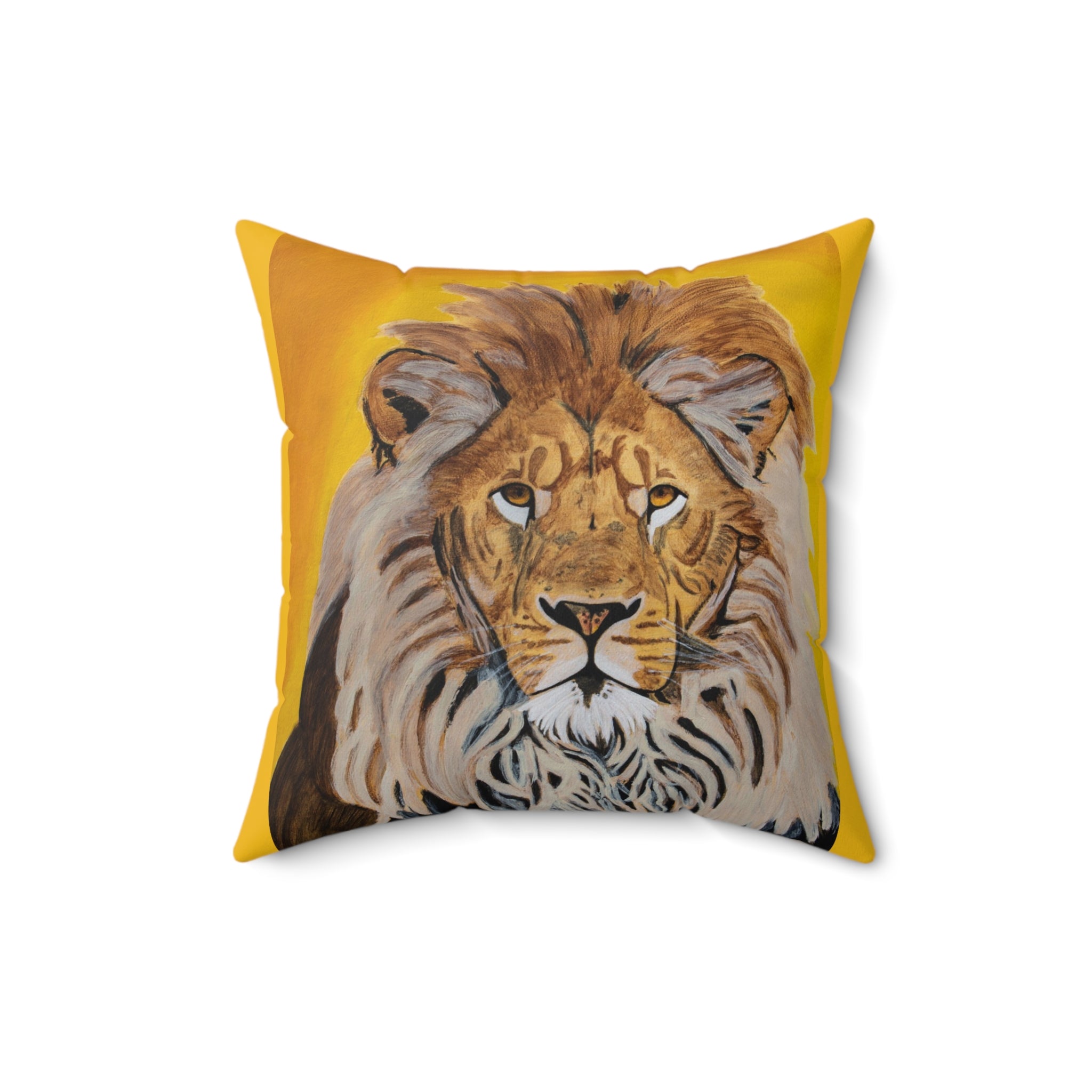 Lion | Spun Polyester Square Pillow