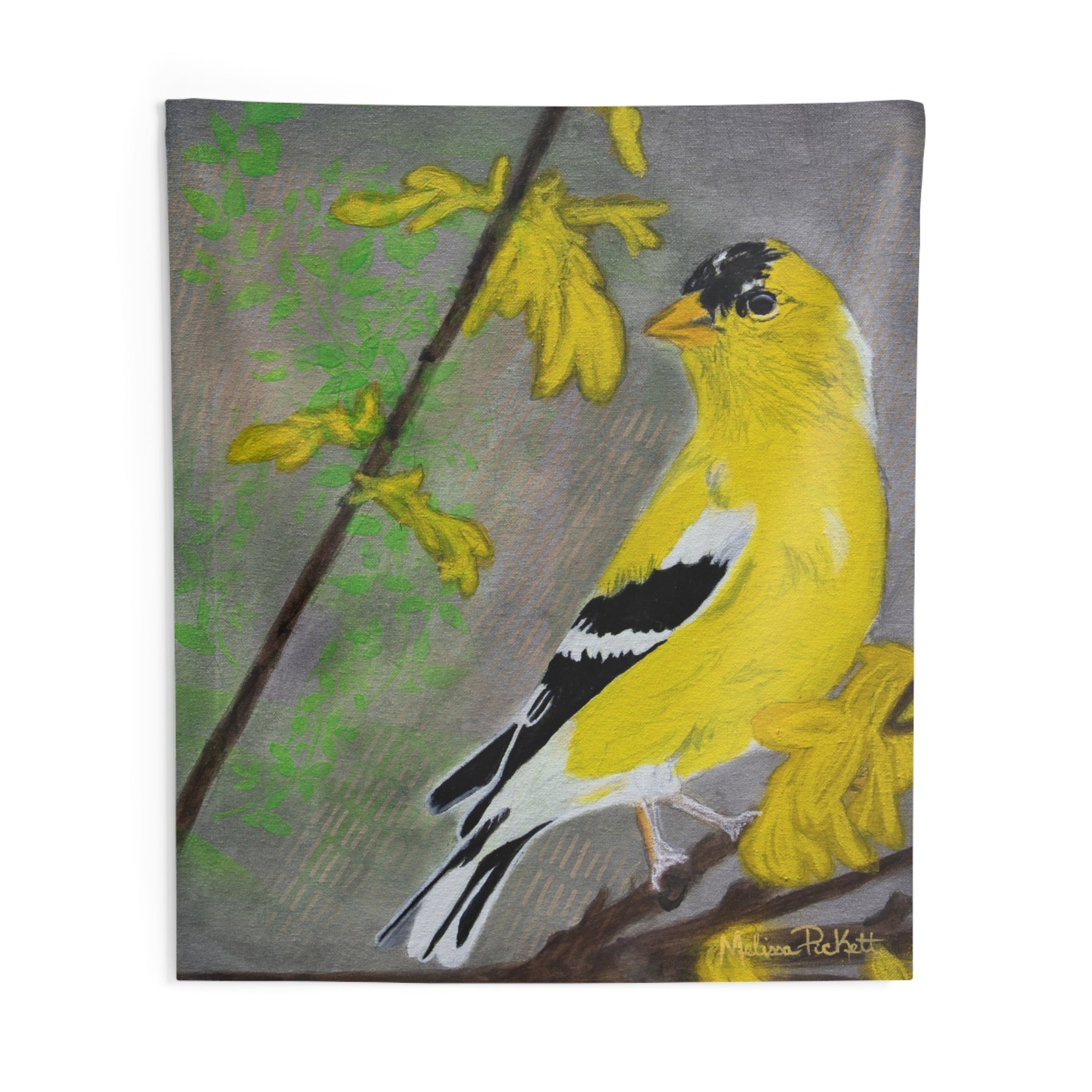 Yellow Finch | Indoor Wall Tapestries