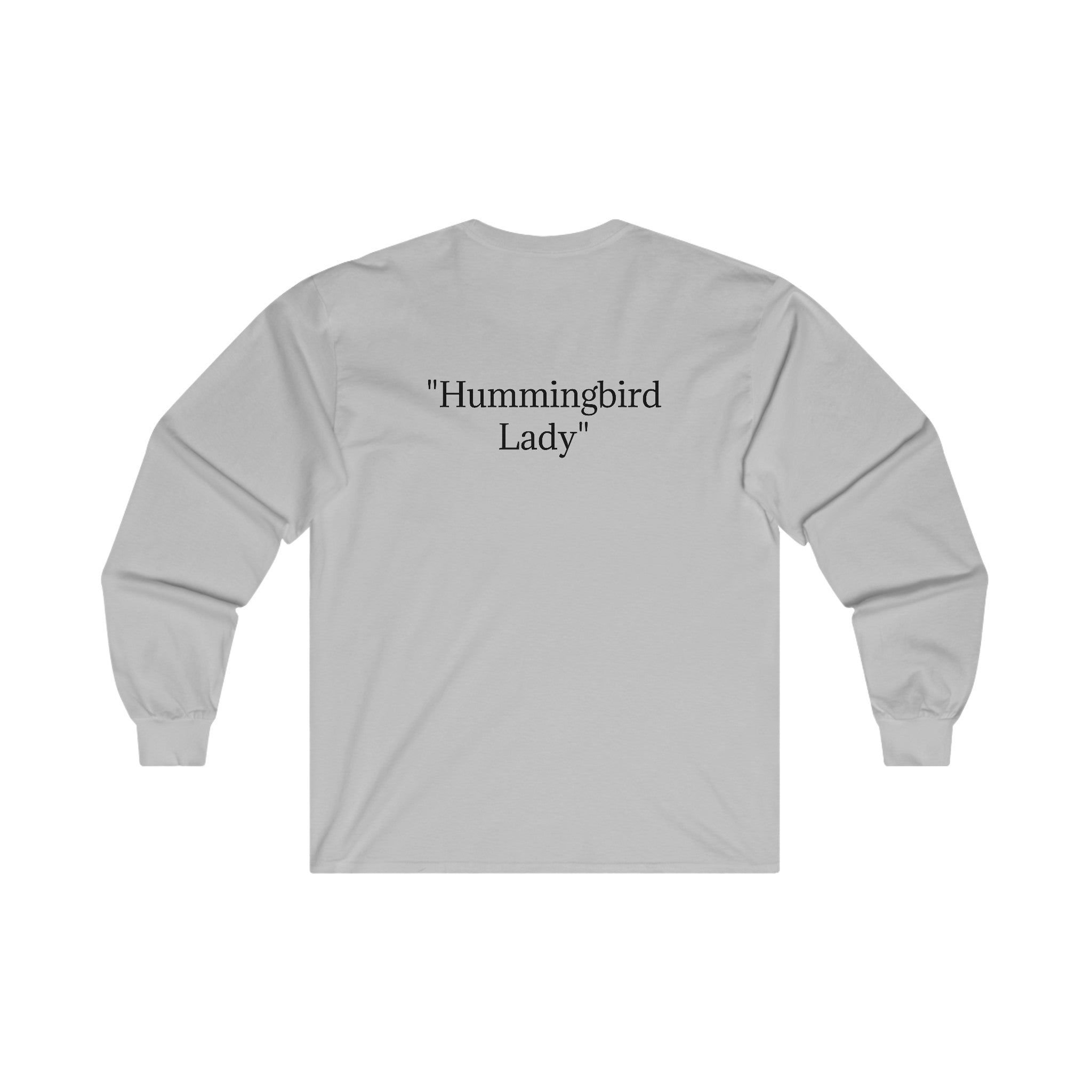 Hummingbird Lady | Unisex Ultra Cotton Long Sleeve Tee