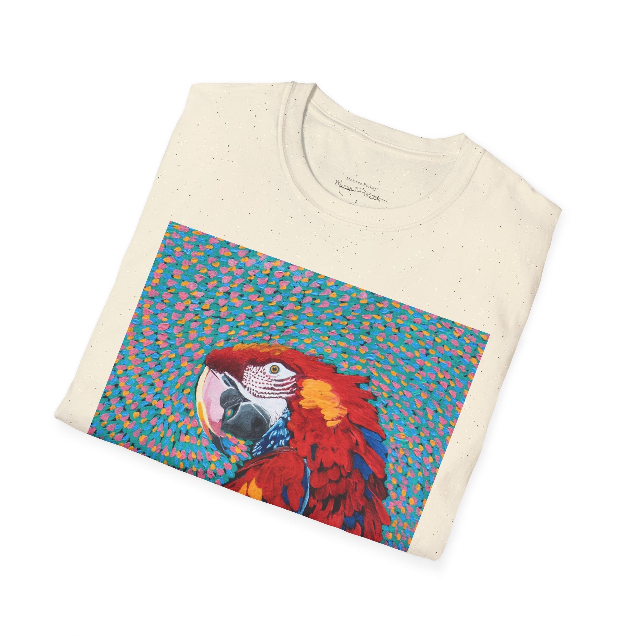 Scarlet Spiral/Directional Scarlet | Unisex Softstyle T-Shirt