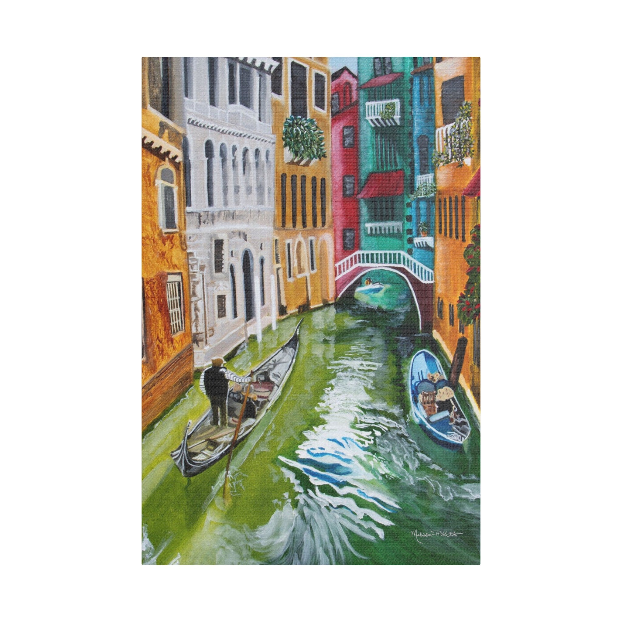 Venice | Satin Canvas, Stretched