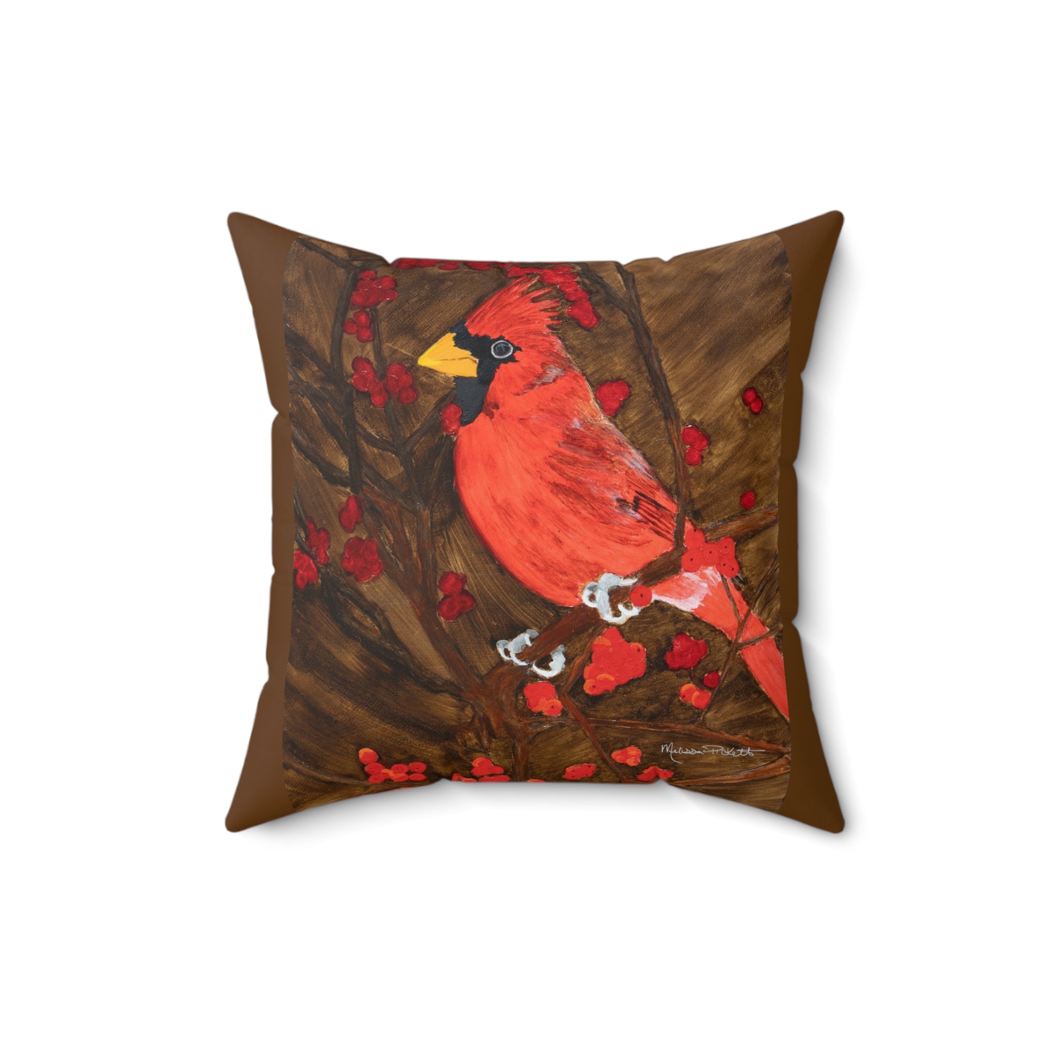 Cardinal | Spun Polyester Square Pillow