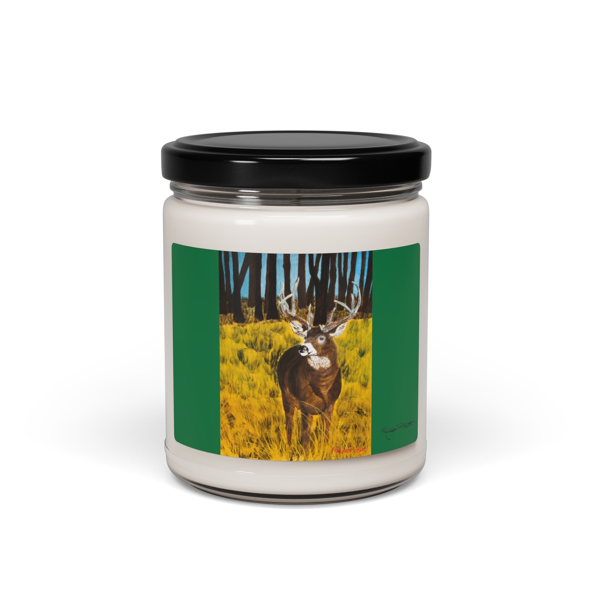 Deer in Clearing | Scented Soy Candle, 9oz