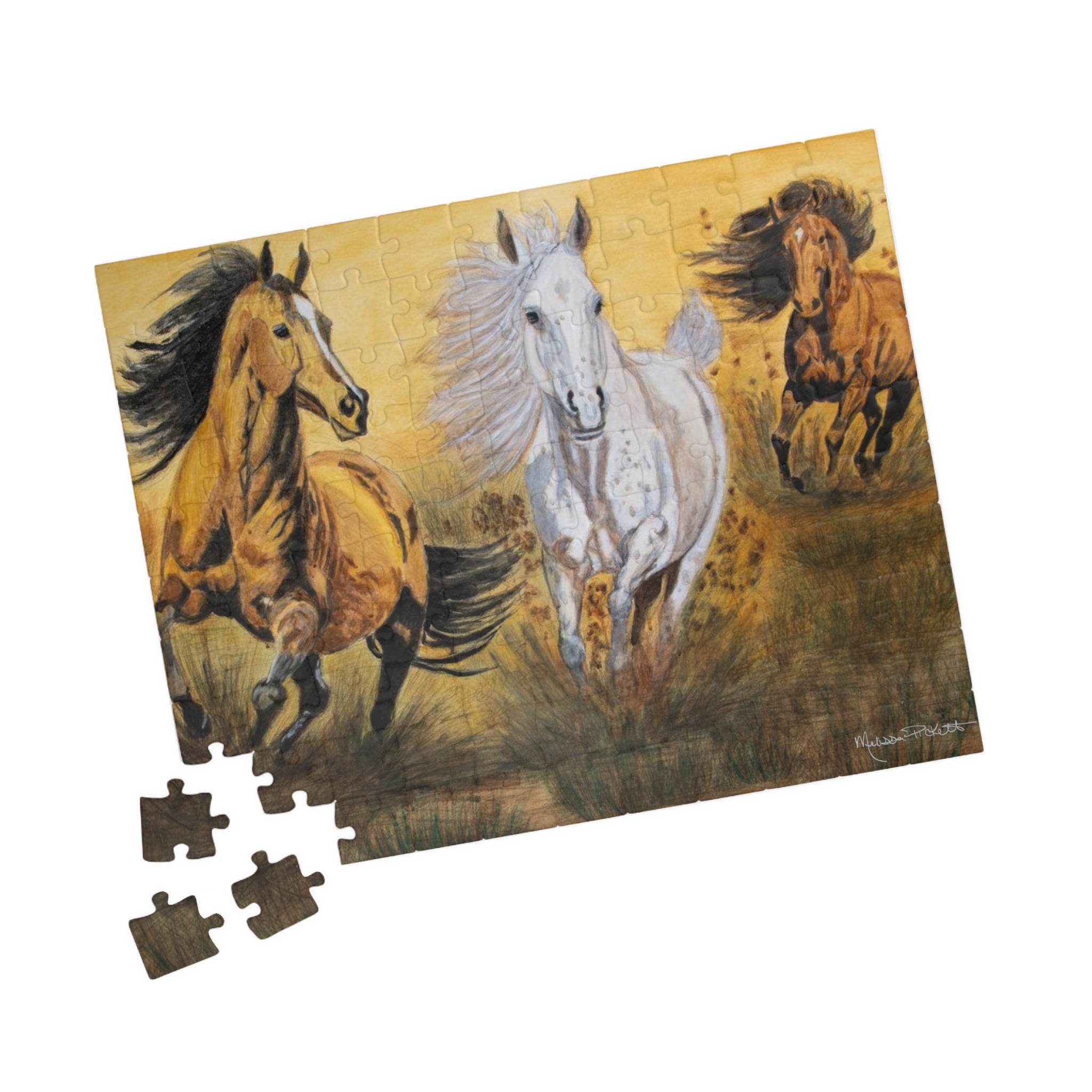 Wild Horses | Puzzle (110, 252, 520, 1014-piece)