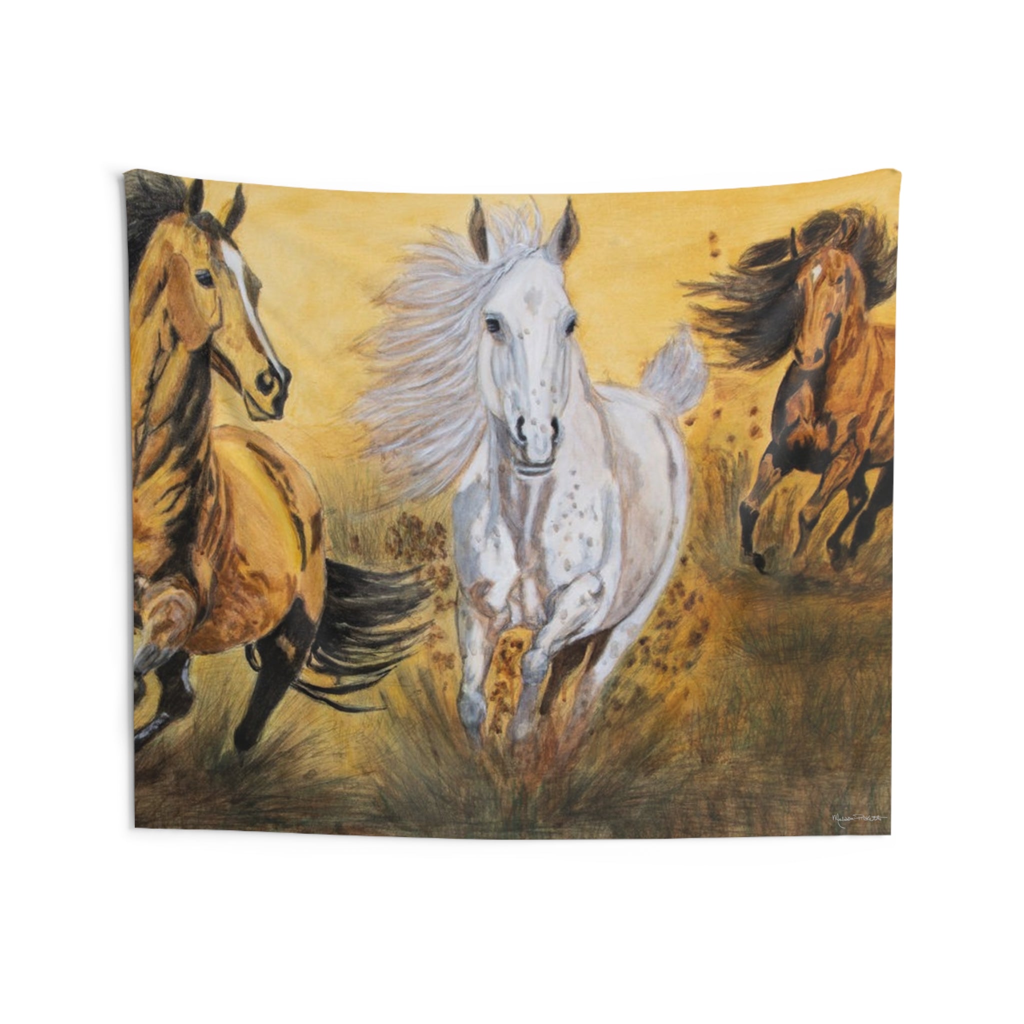 Wild Horses | Indoor Wall Tapestries