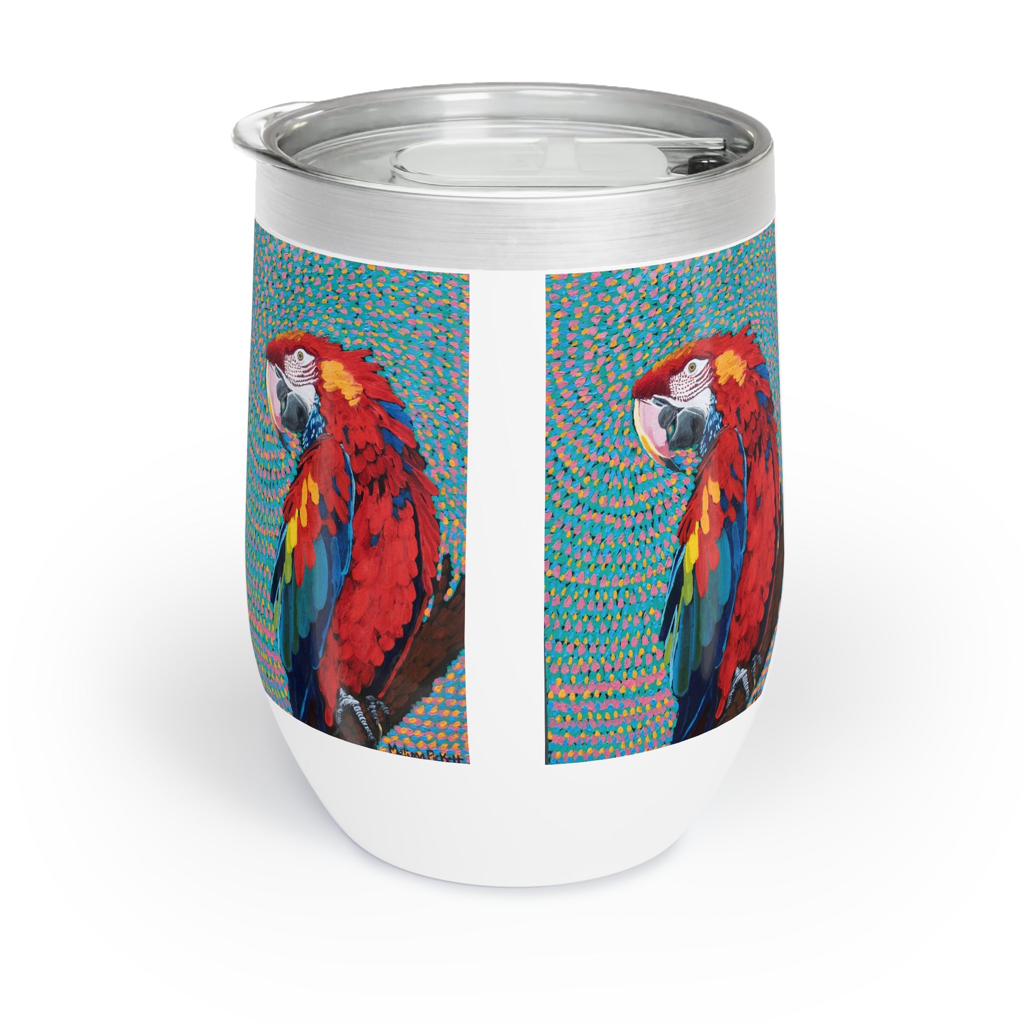 Scarlet Spiral | Chill Wine Tumbler