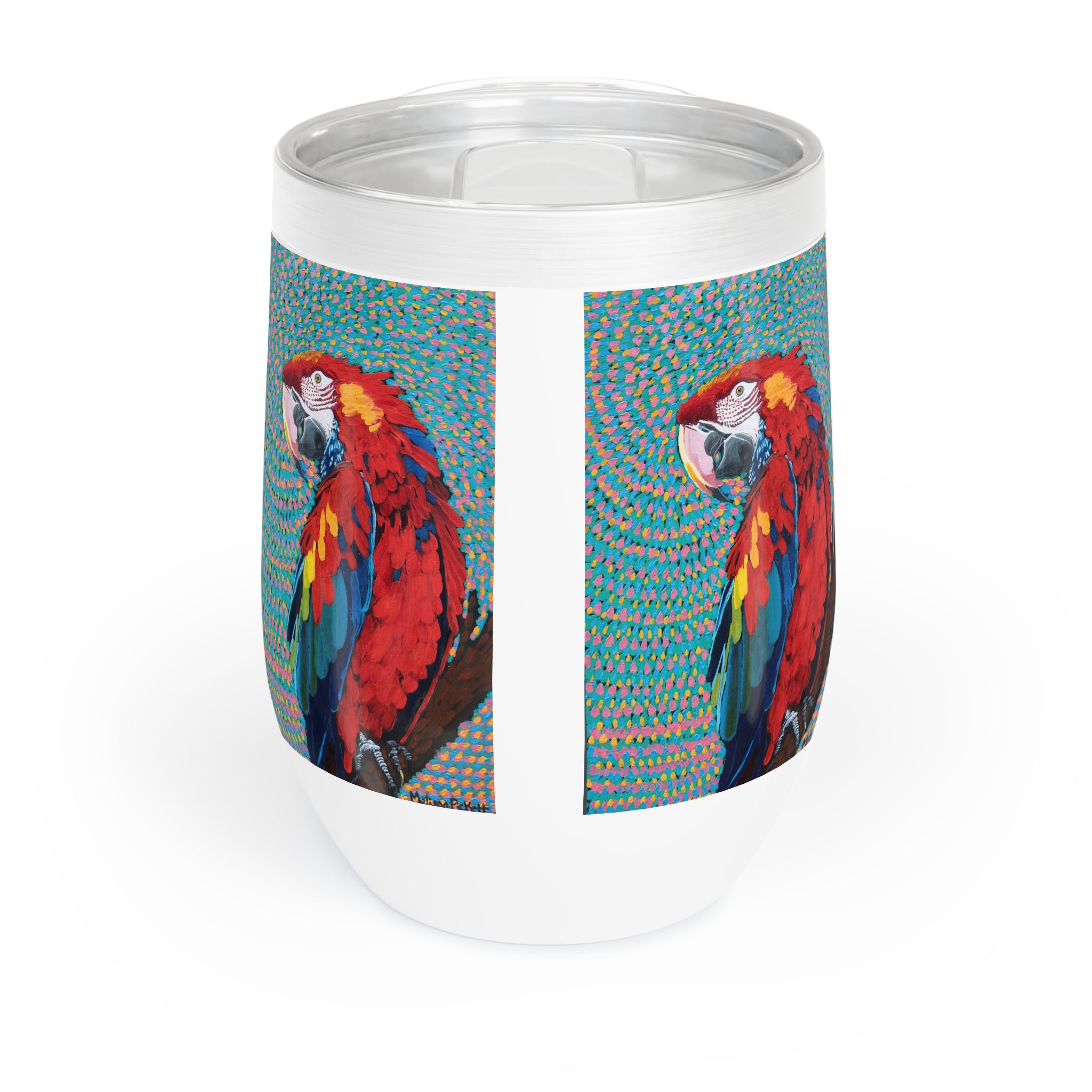 Scarlet Spiral | Chill Wine Tumbler