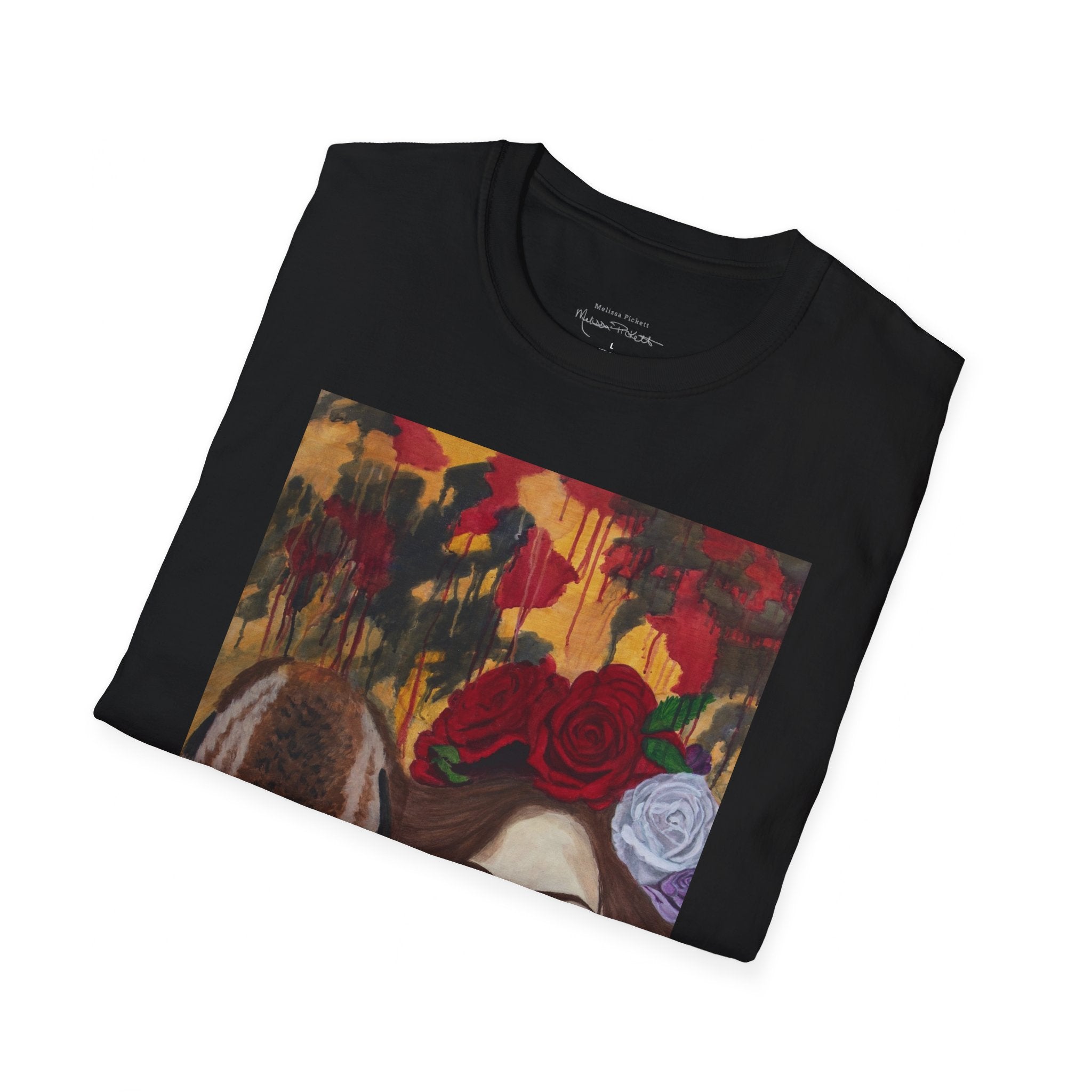 Woman & Bison | Unisex Softstyle T-Shirt