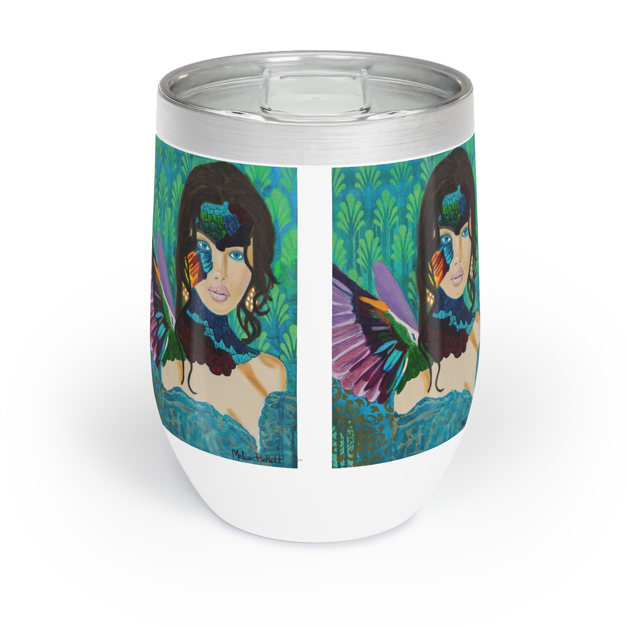 Hummingbird Lady | Chill Wine Tumbler