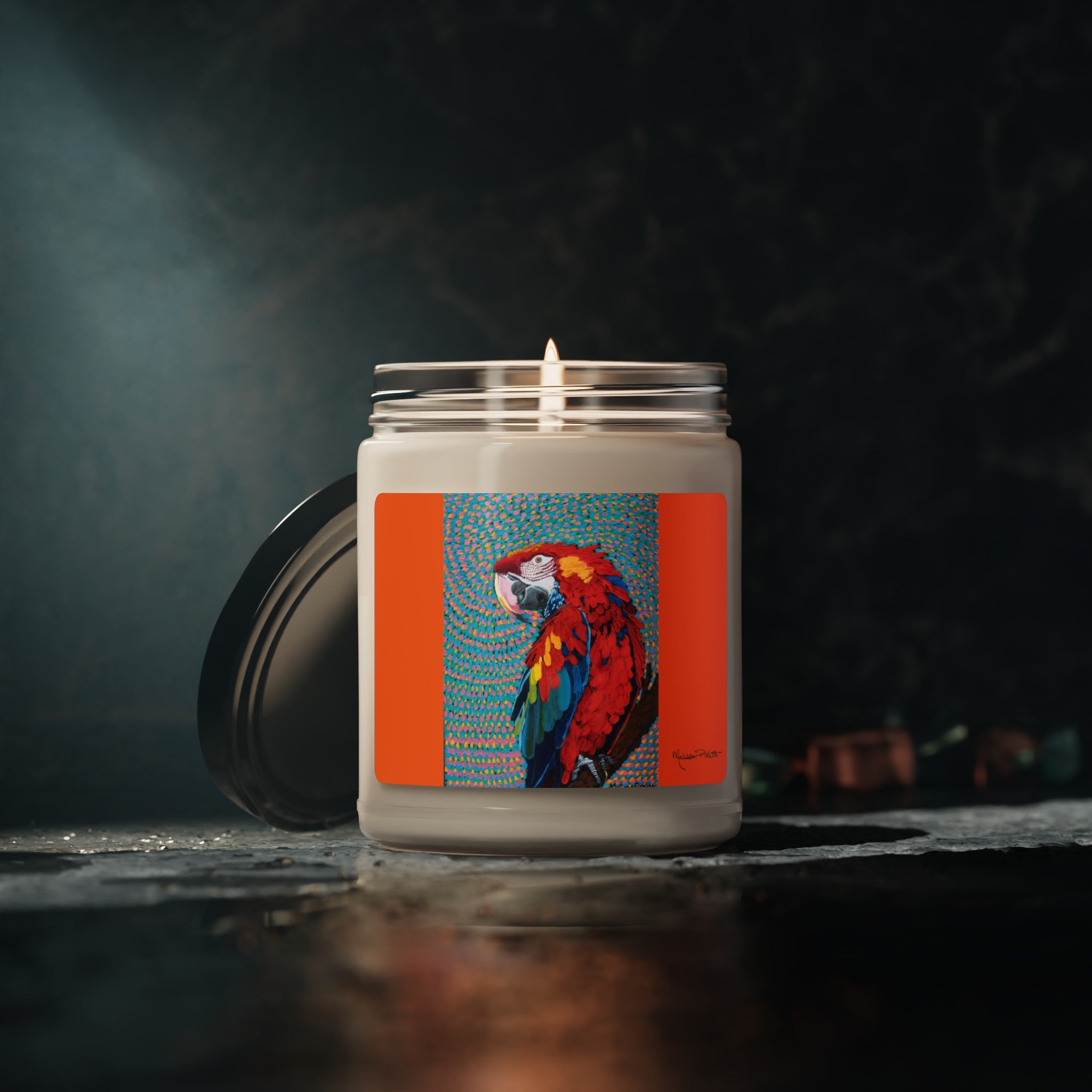 Scarlet Spiral | Scented Soy Candle, 9oz