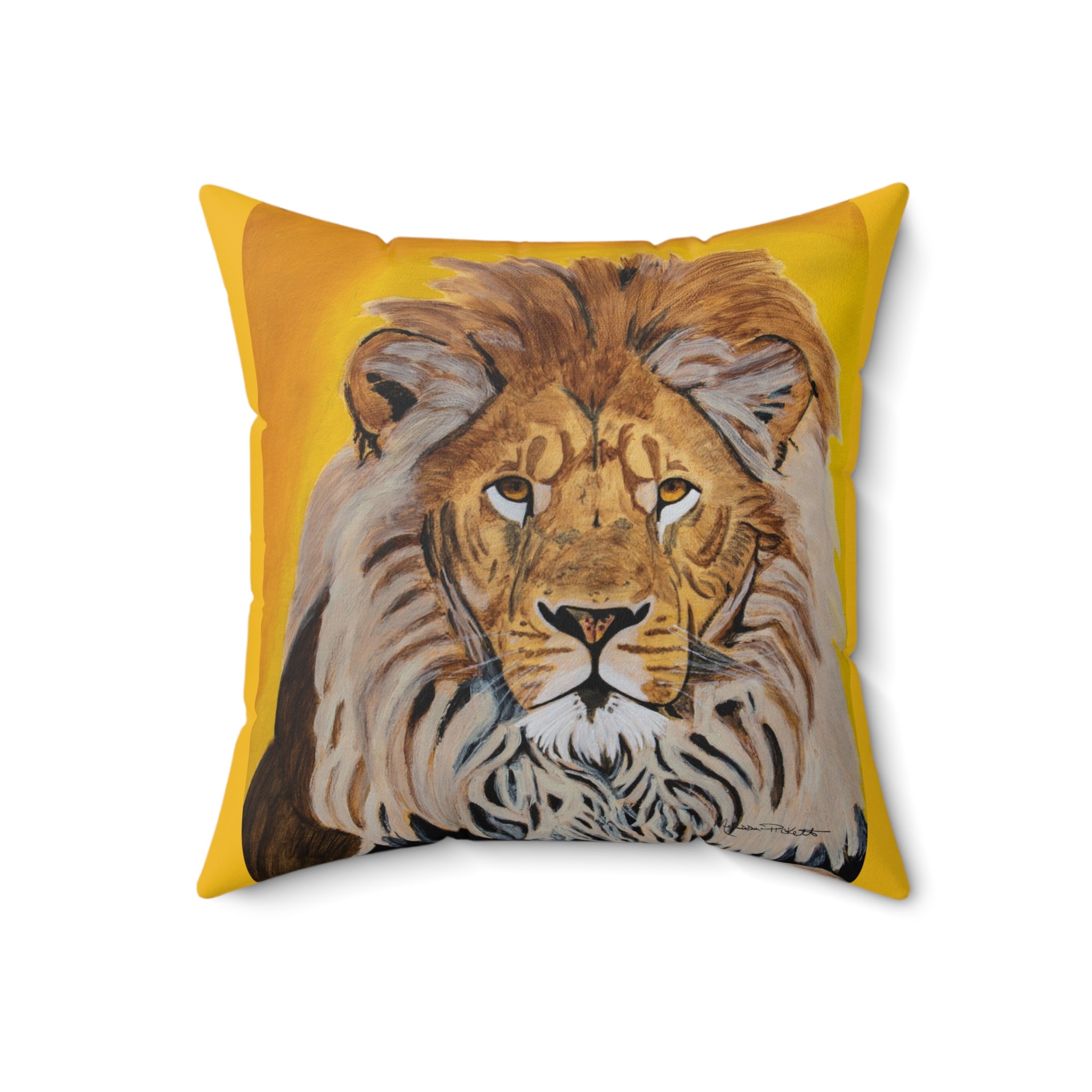 Lion | Spun Polyester Square Pillow