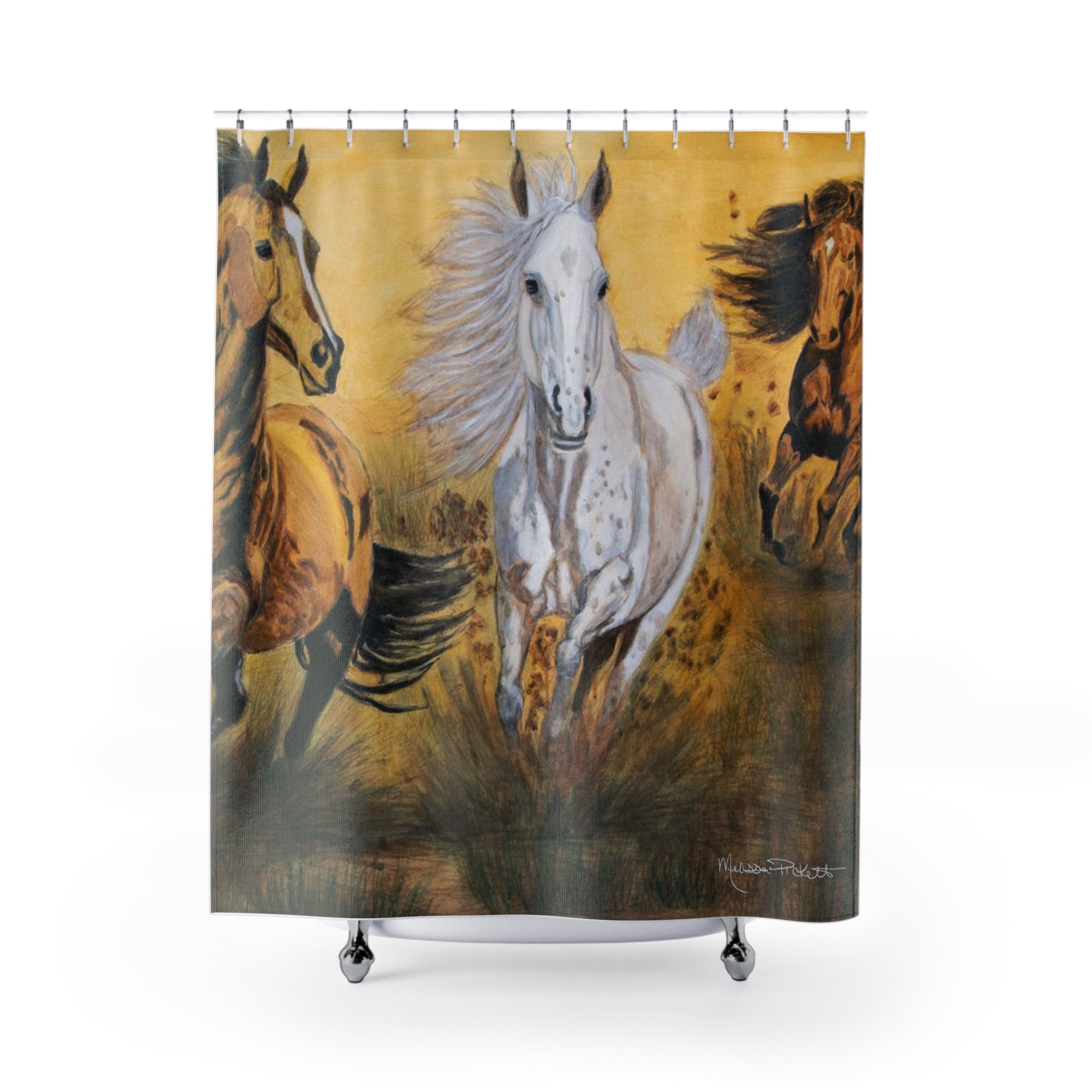 Wild Horses | Shower Curtains