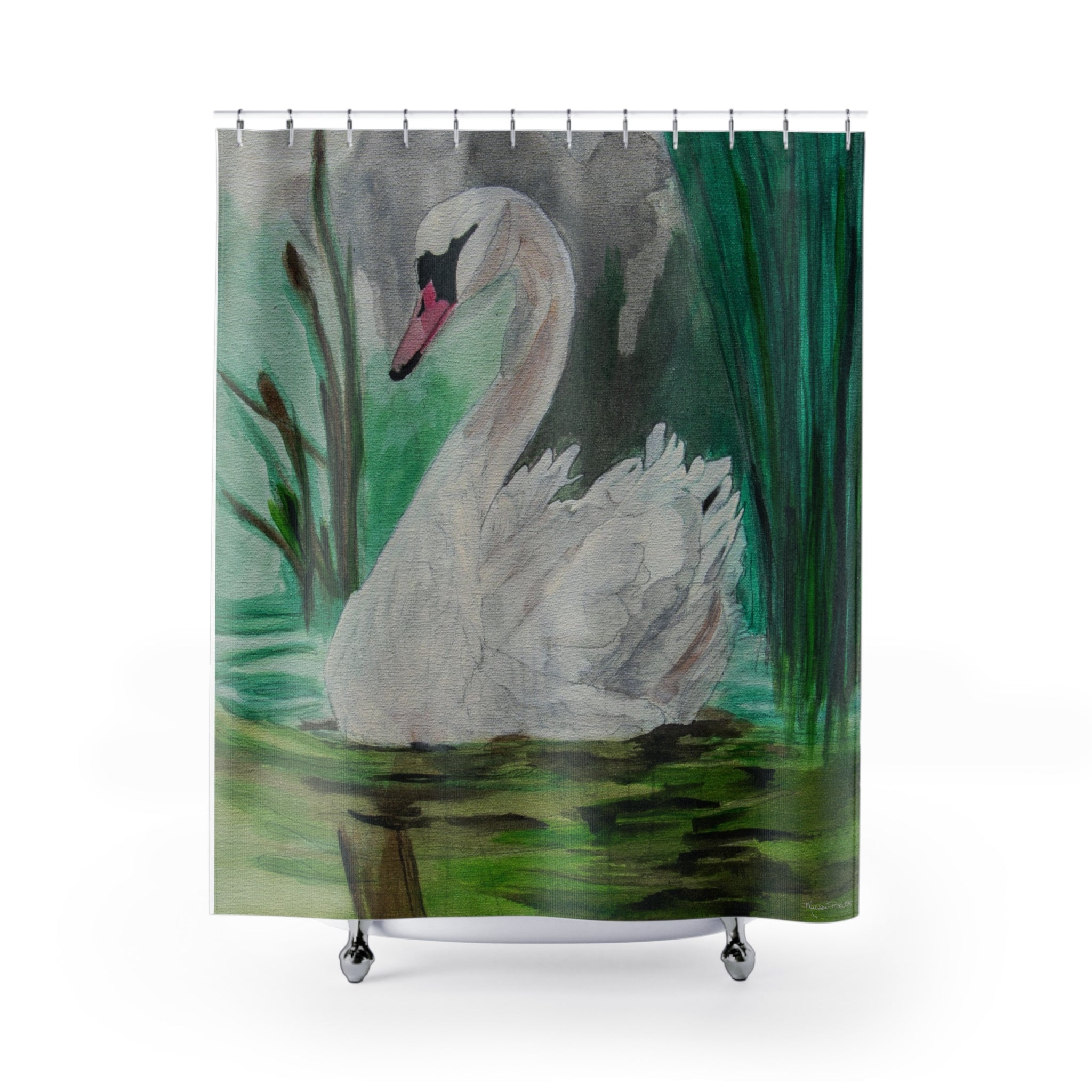 Swan | Shower Curtains