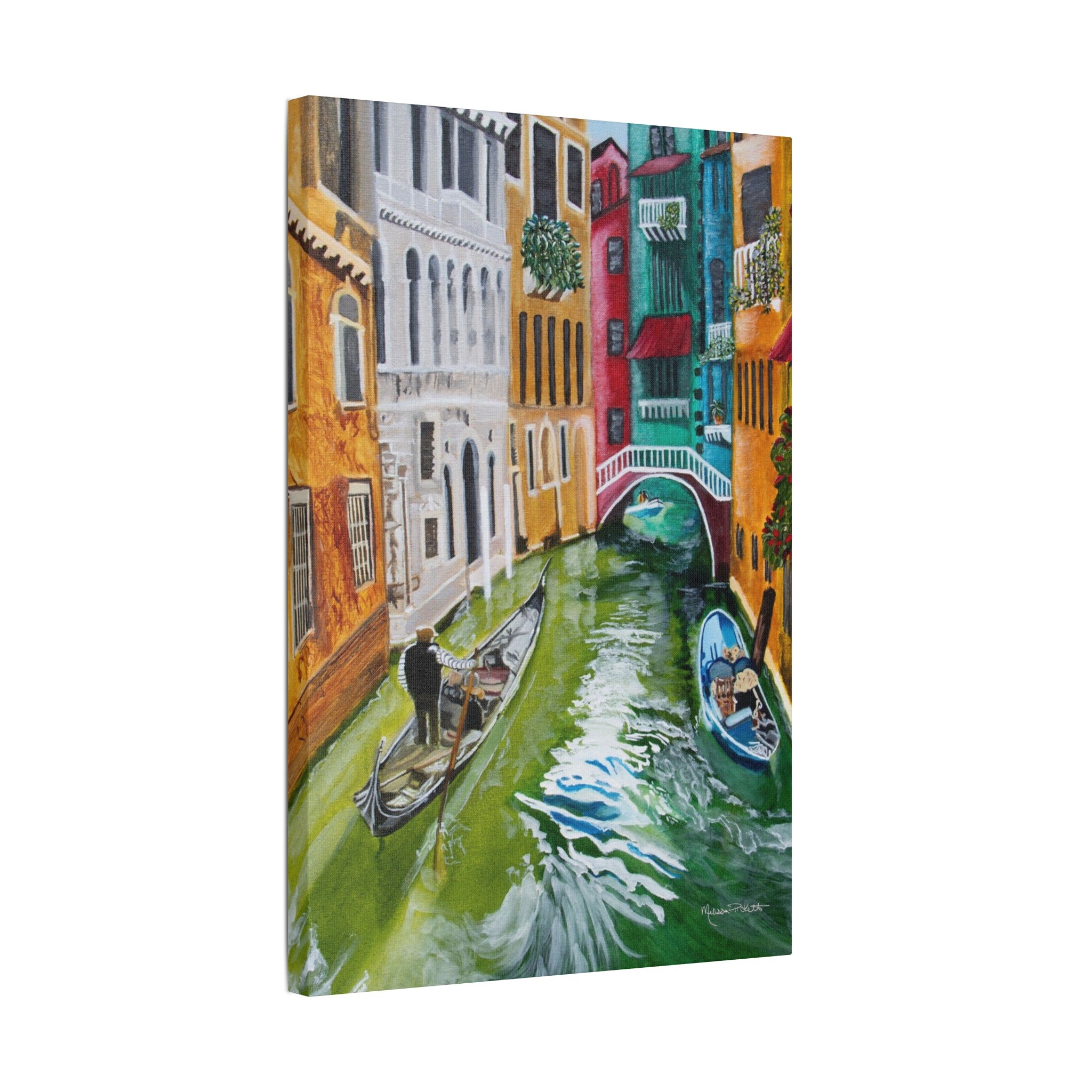 Venice | Satin Canvas, Stretched