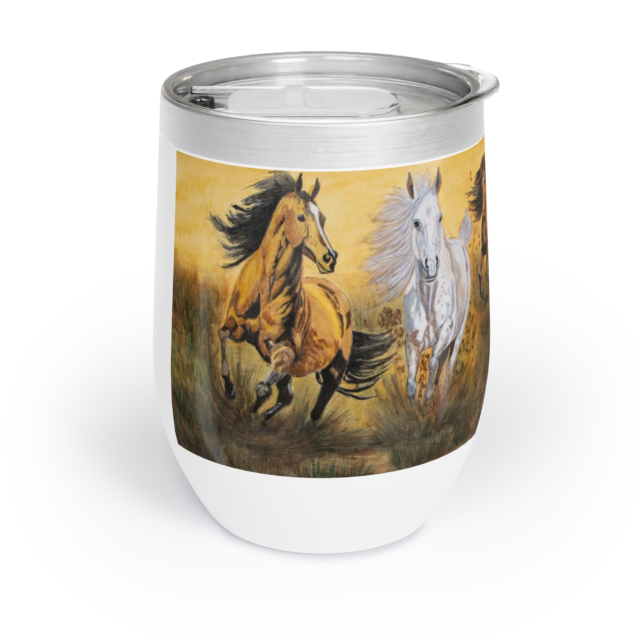 Wild Horses | Chill Wine Tumbler