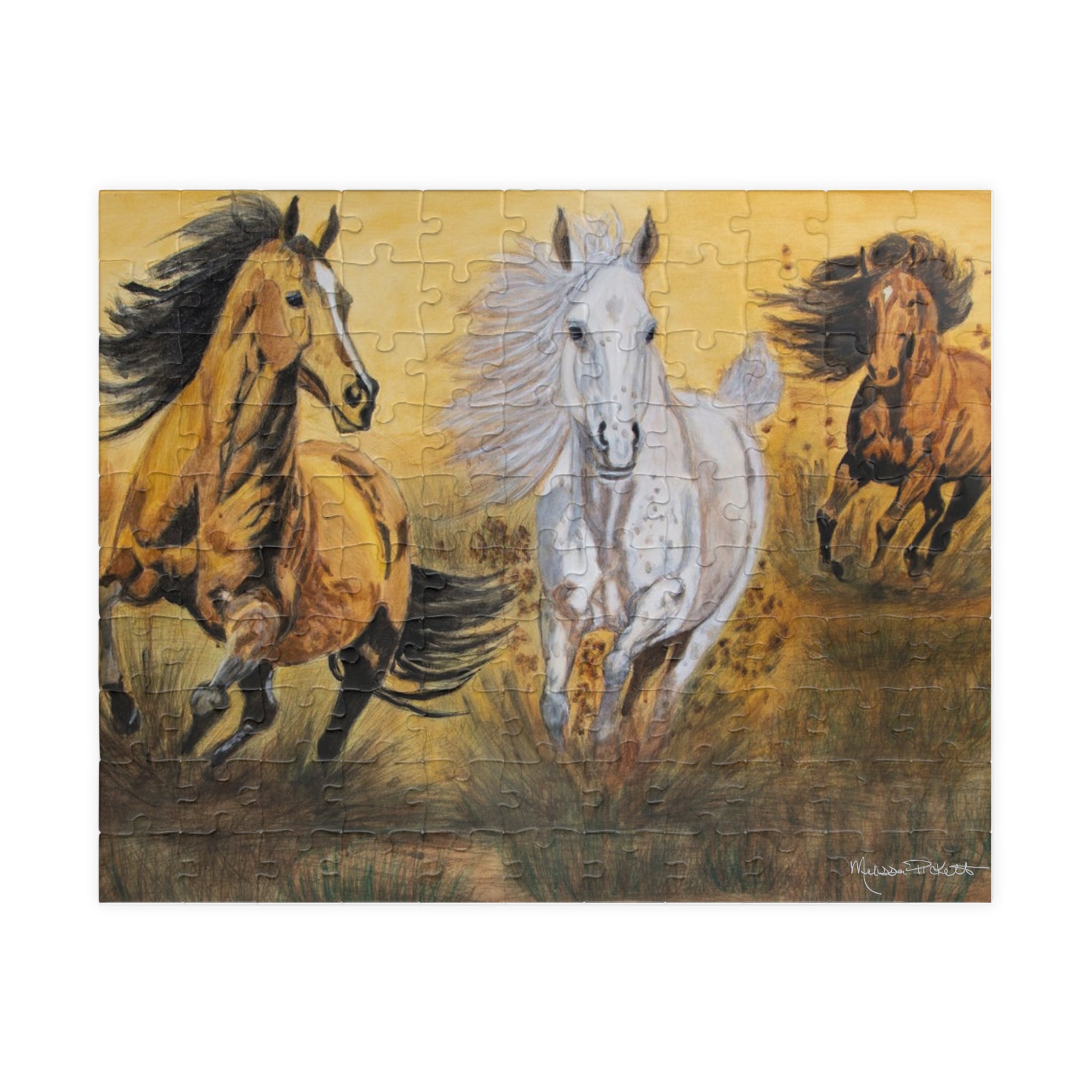 Wild Horses | Puzzle (110, 252, 520, 1014-piece)