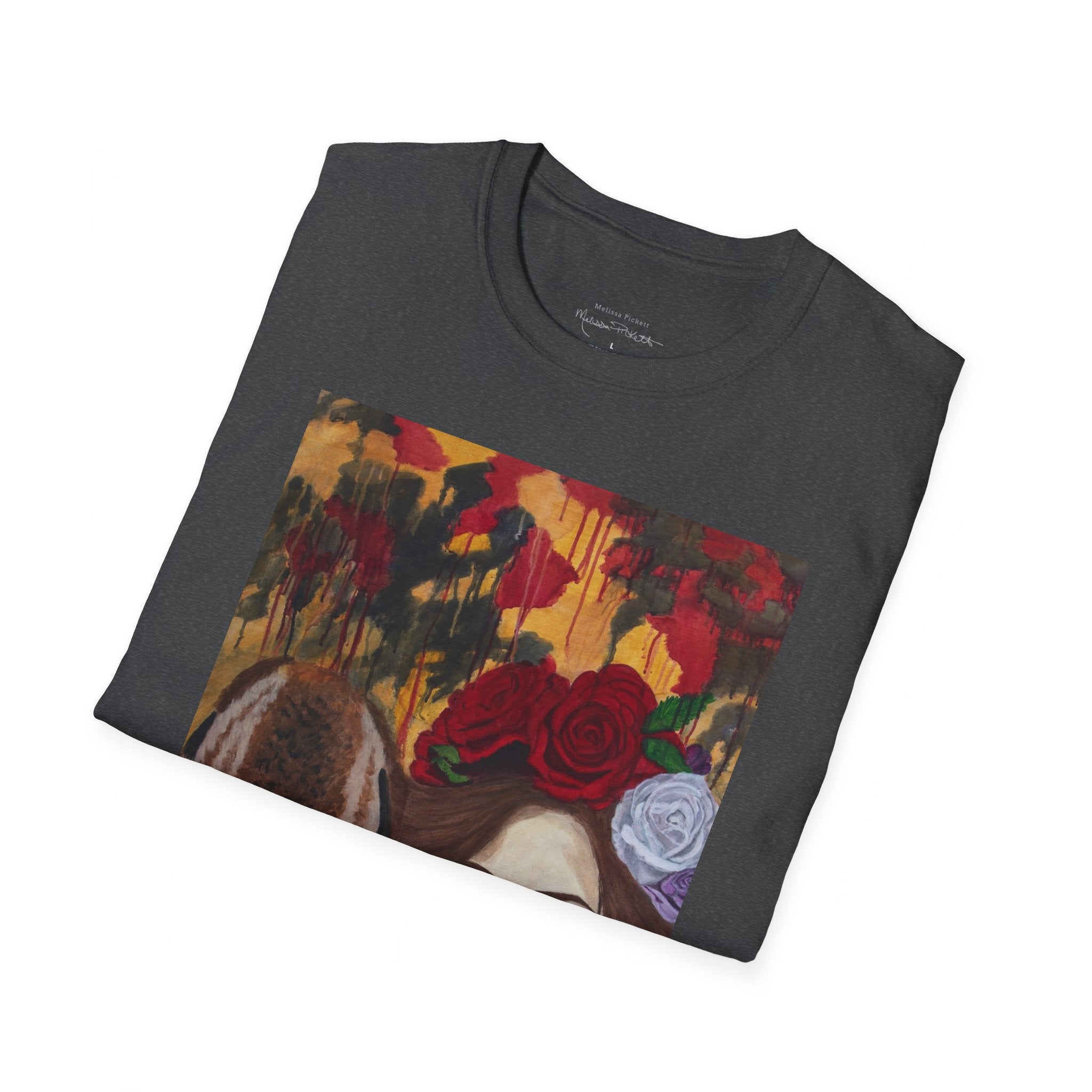 Woman & Bison | Unisex Softstyle T-Shirt