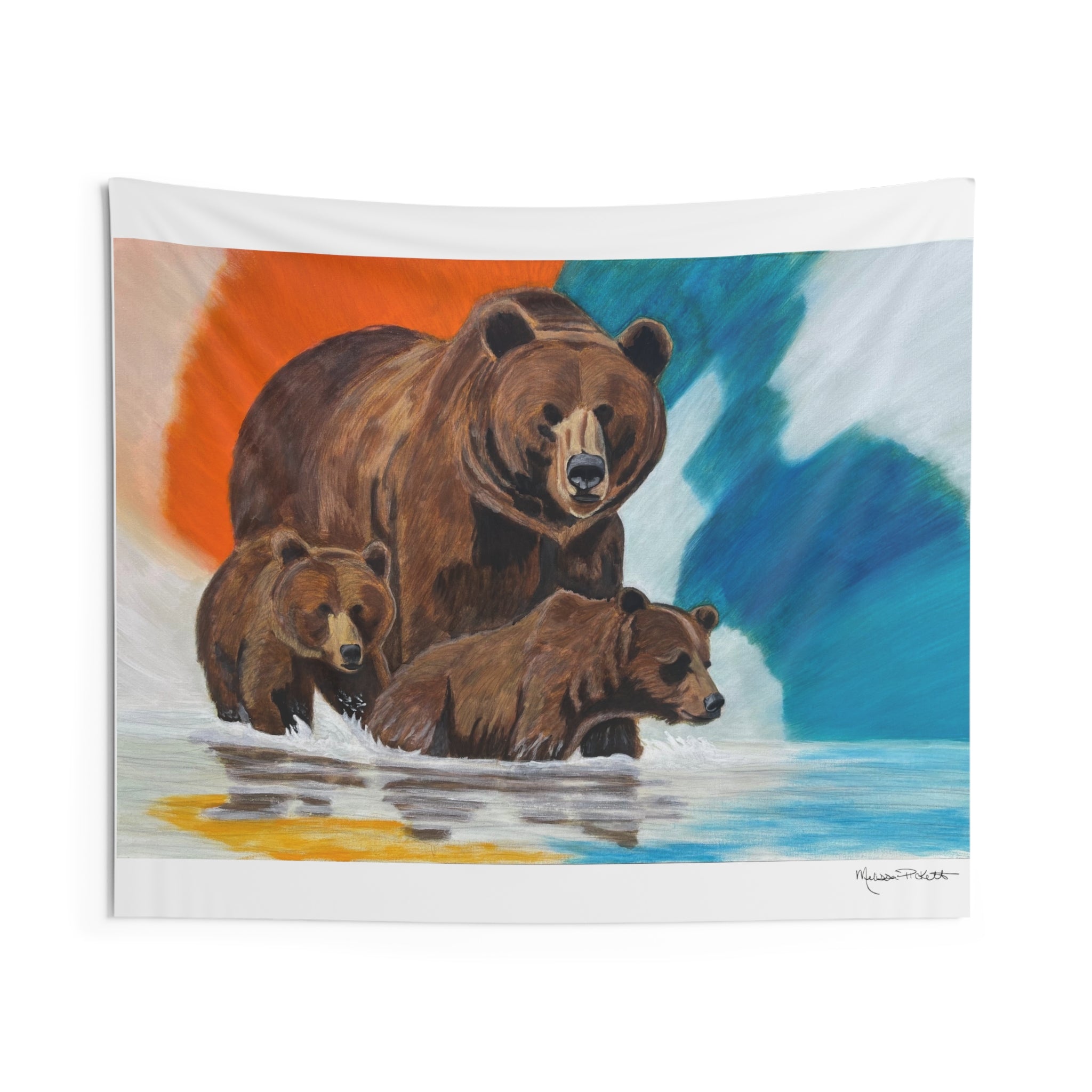 Mother Bear | Indoor Wall Tapestries