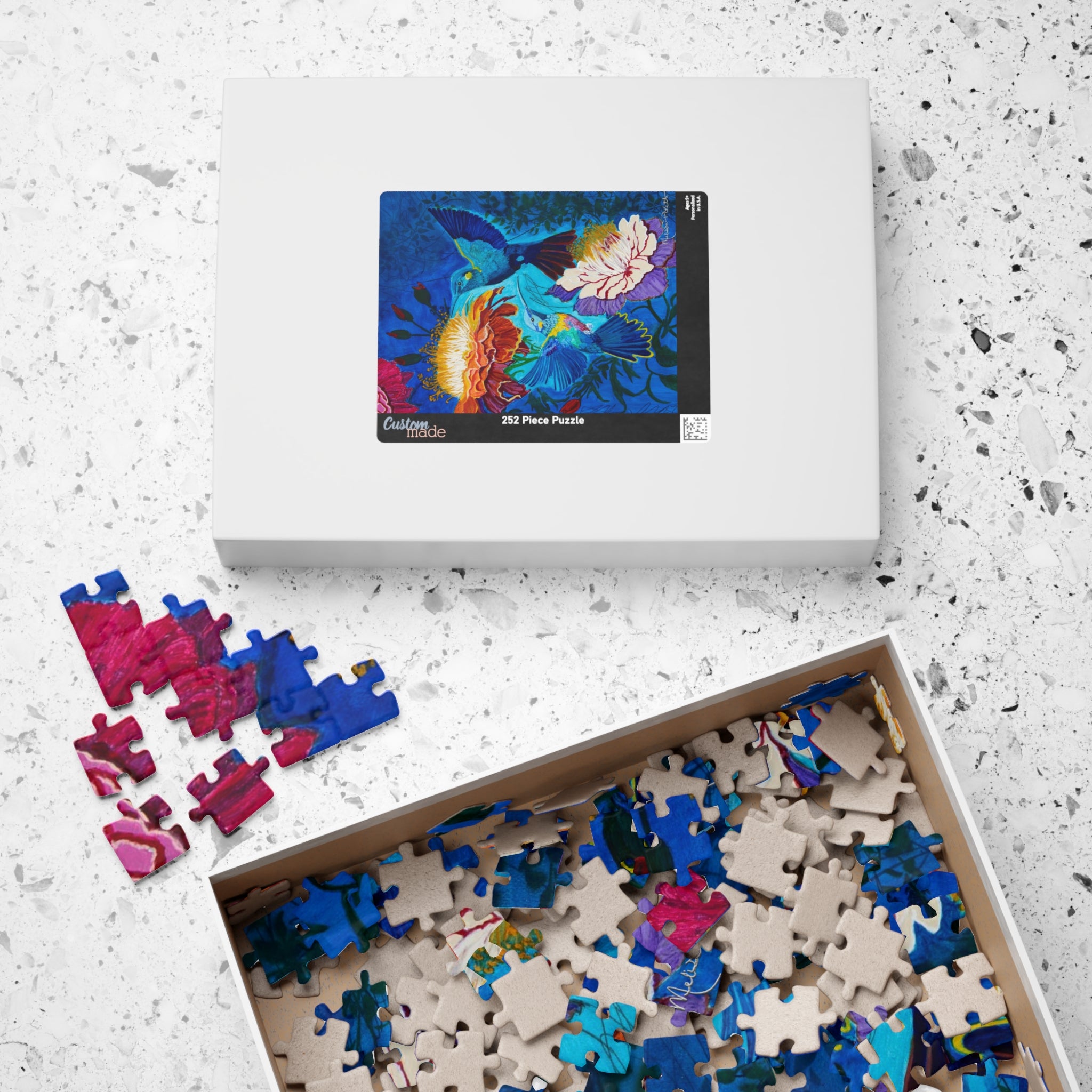 Pair of Hummingbirds | Puzzle (110, 252, 520, 1014-piece)