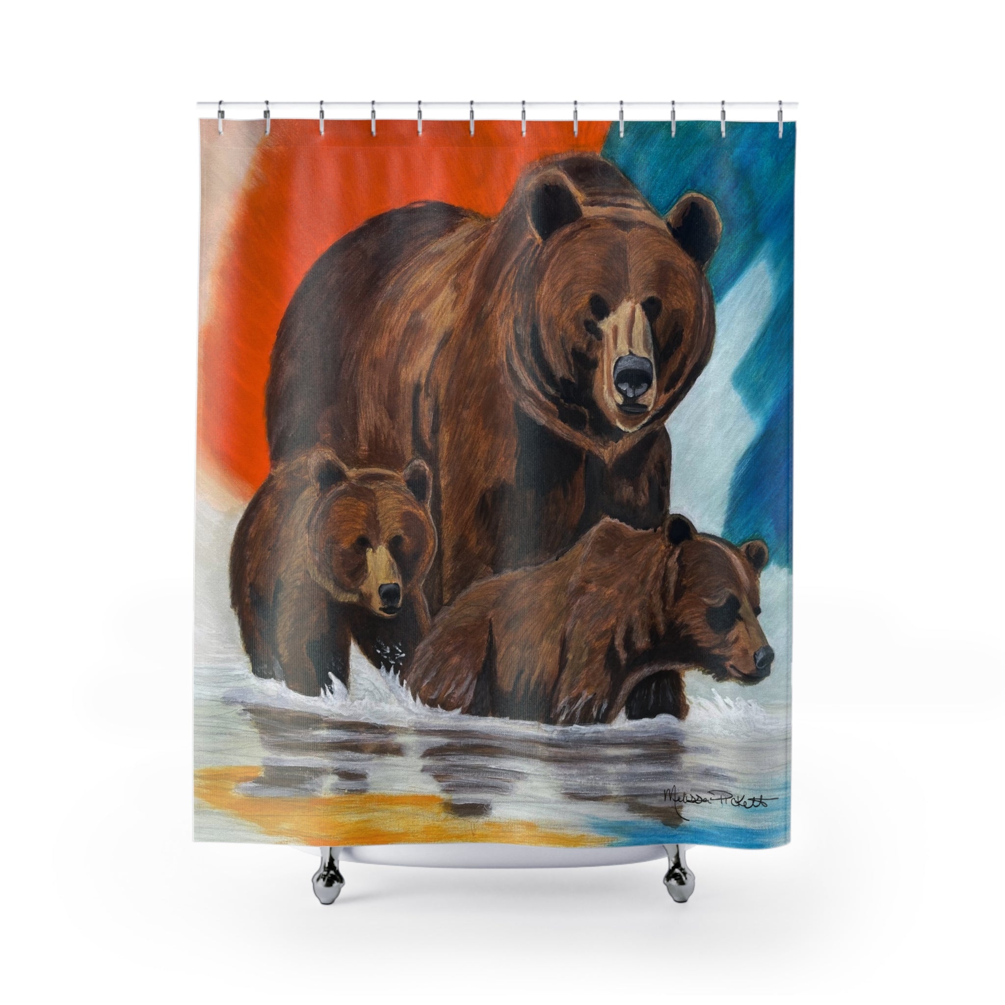 Mother Bear | Shower Curtains