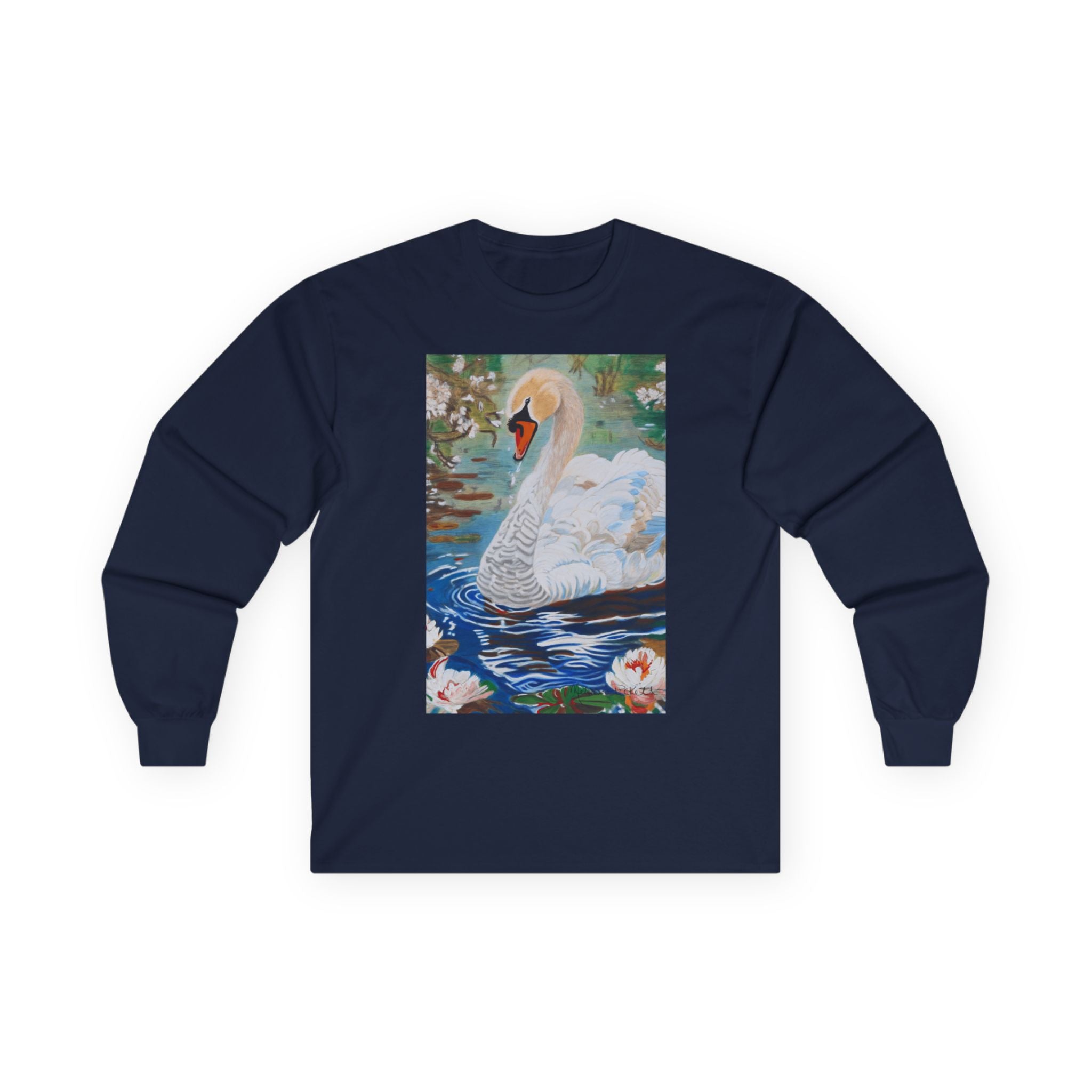 The Swan | Unisex Ultra Cotton Long Sleeve Tee