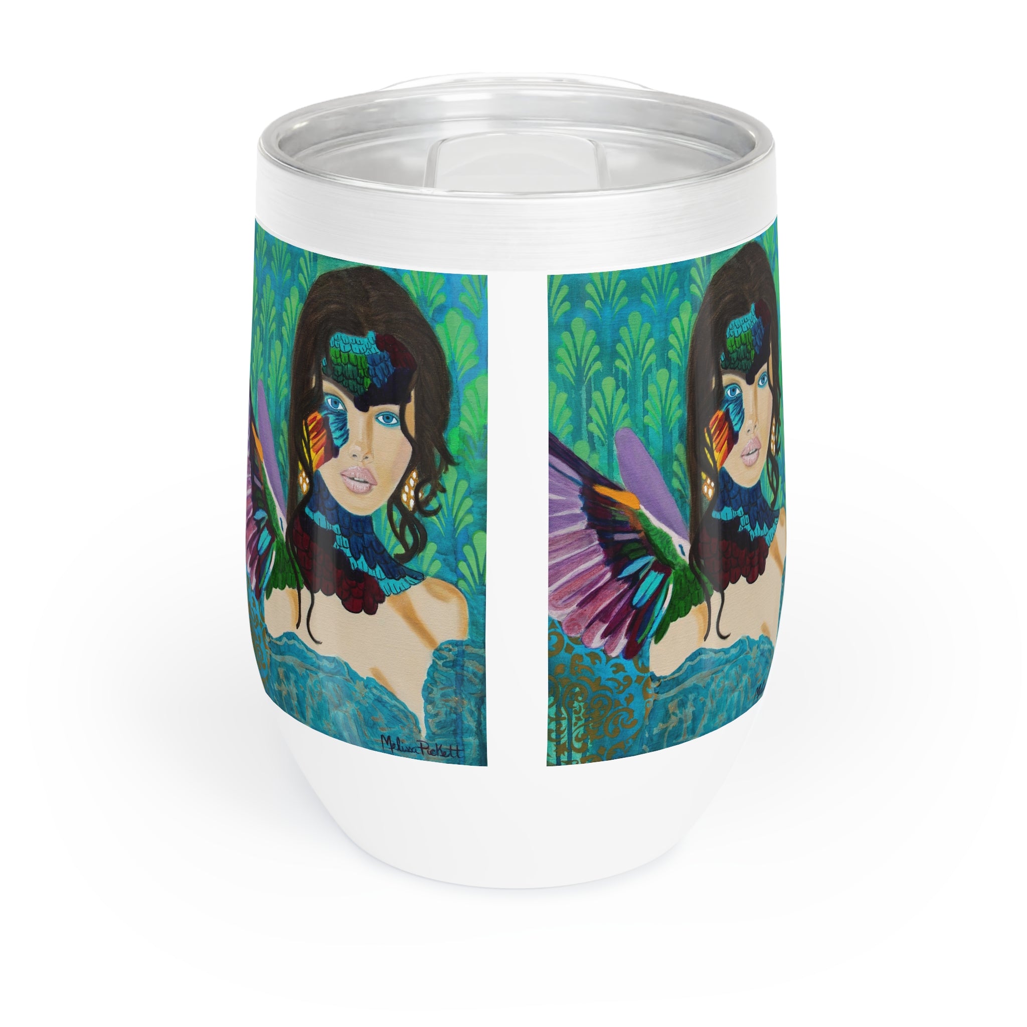 Hummingbird Lady | Chill Wine Tumbler