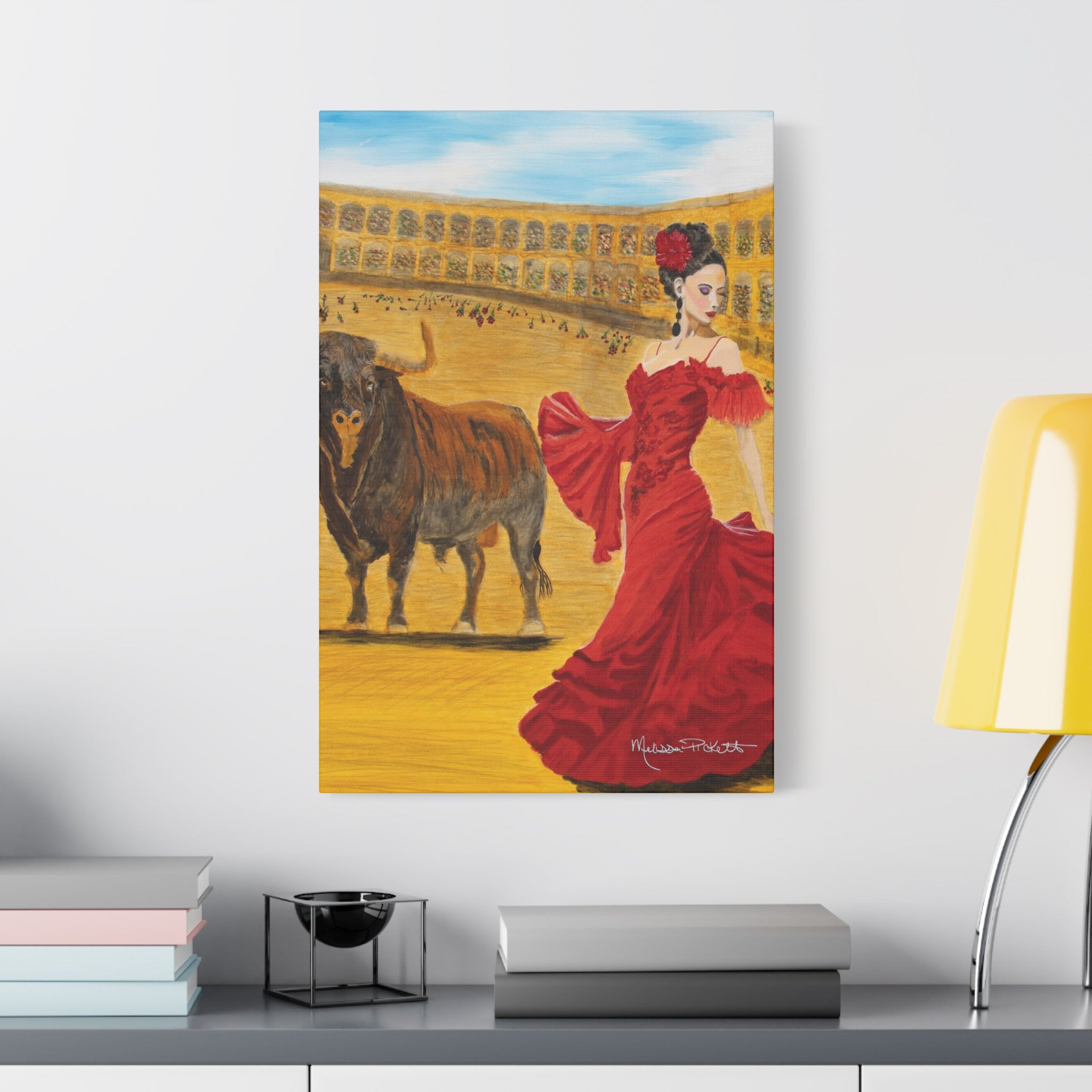 Olé Dance | Satin Canvas, Stretched