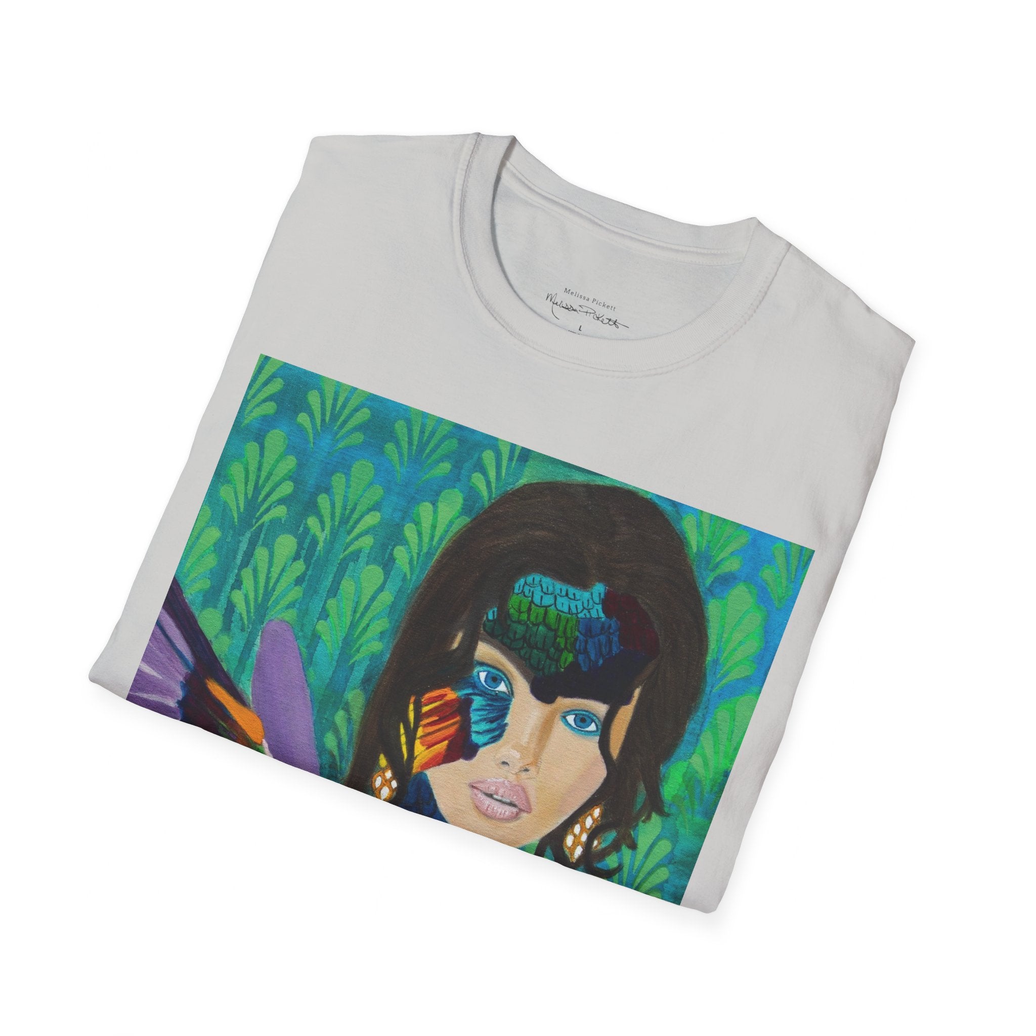 Hummingbird Lady | Unisex Softstyle T-Shirt