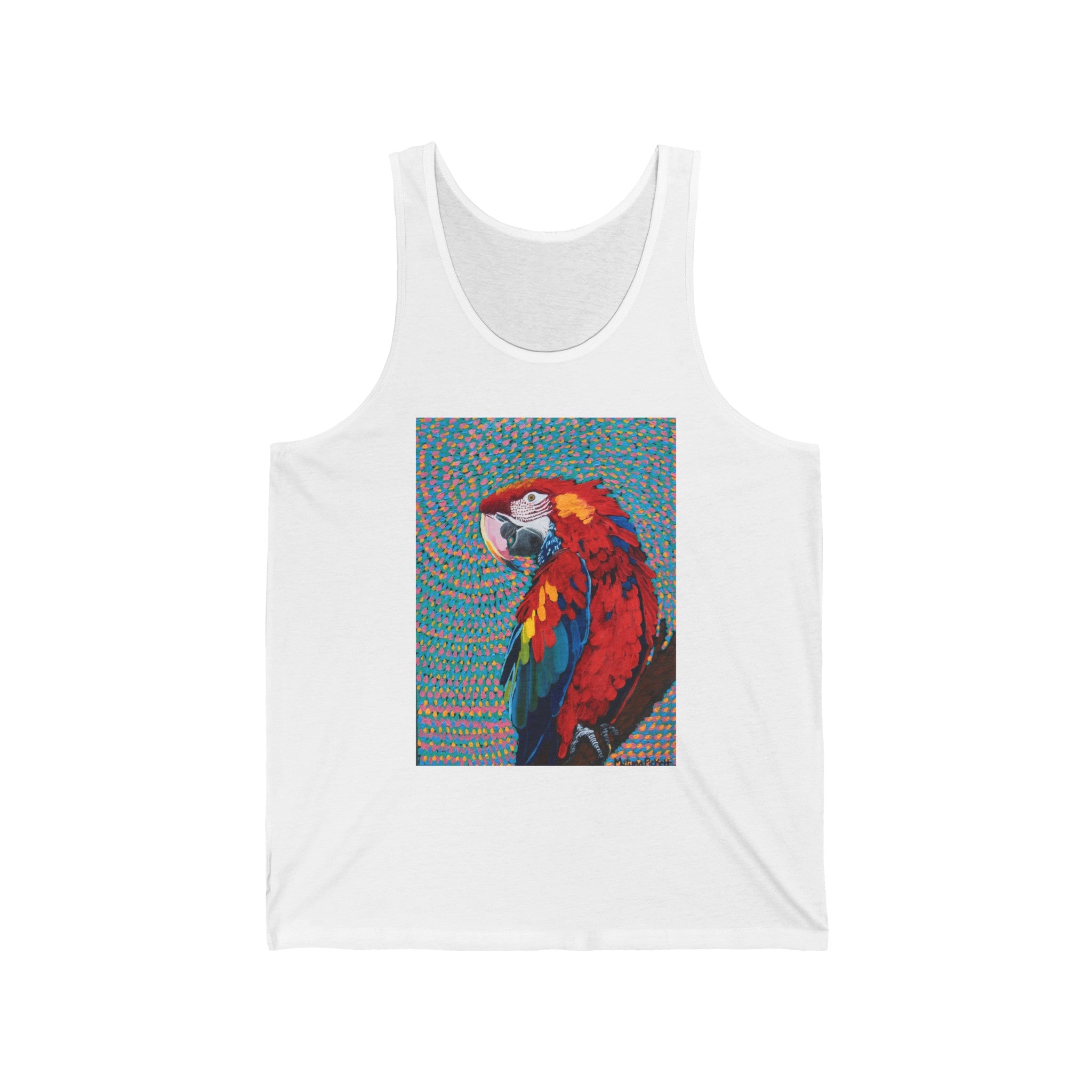 Scarlet Spiral | Unisex Jersey Tank