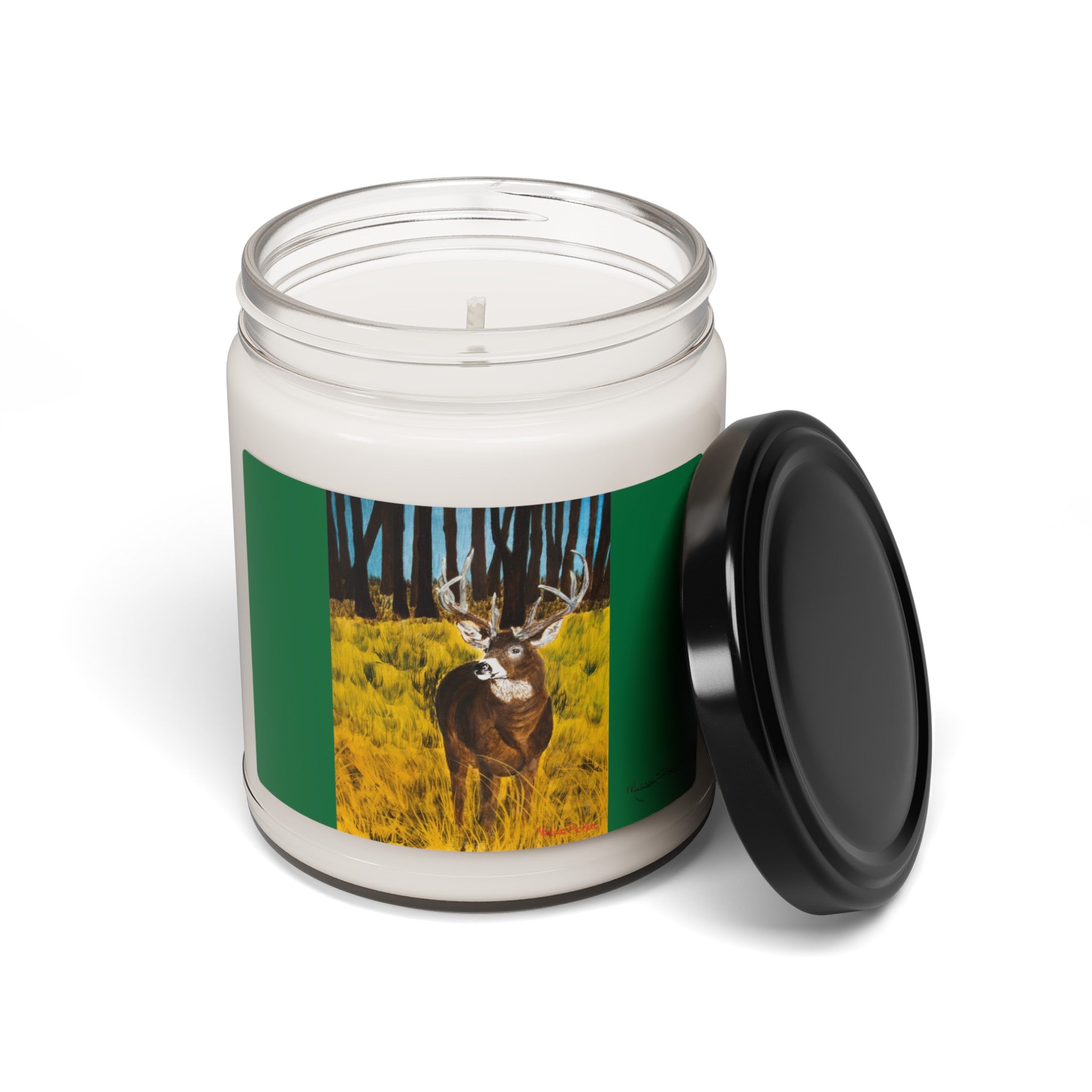 Deer in Clearing | Scented Soy Candle, 9oz