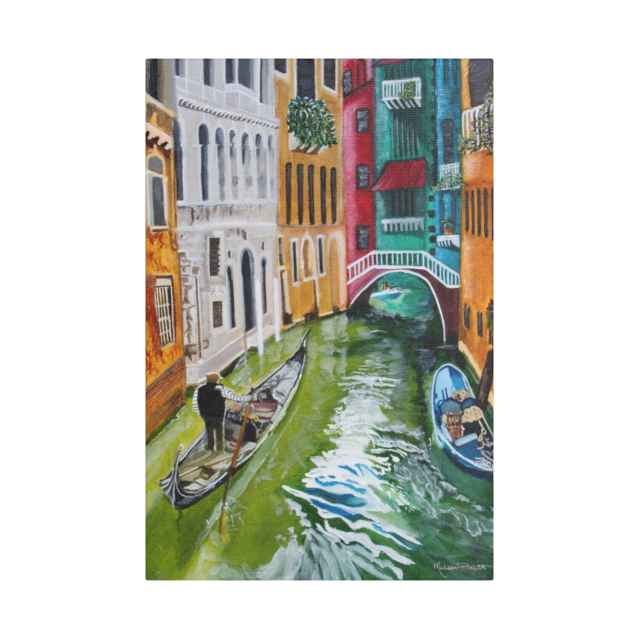 Venice | Satin Canvas, Stretched