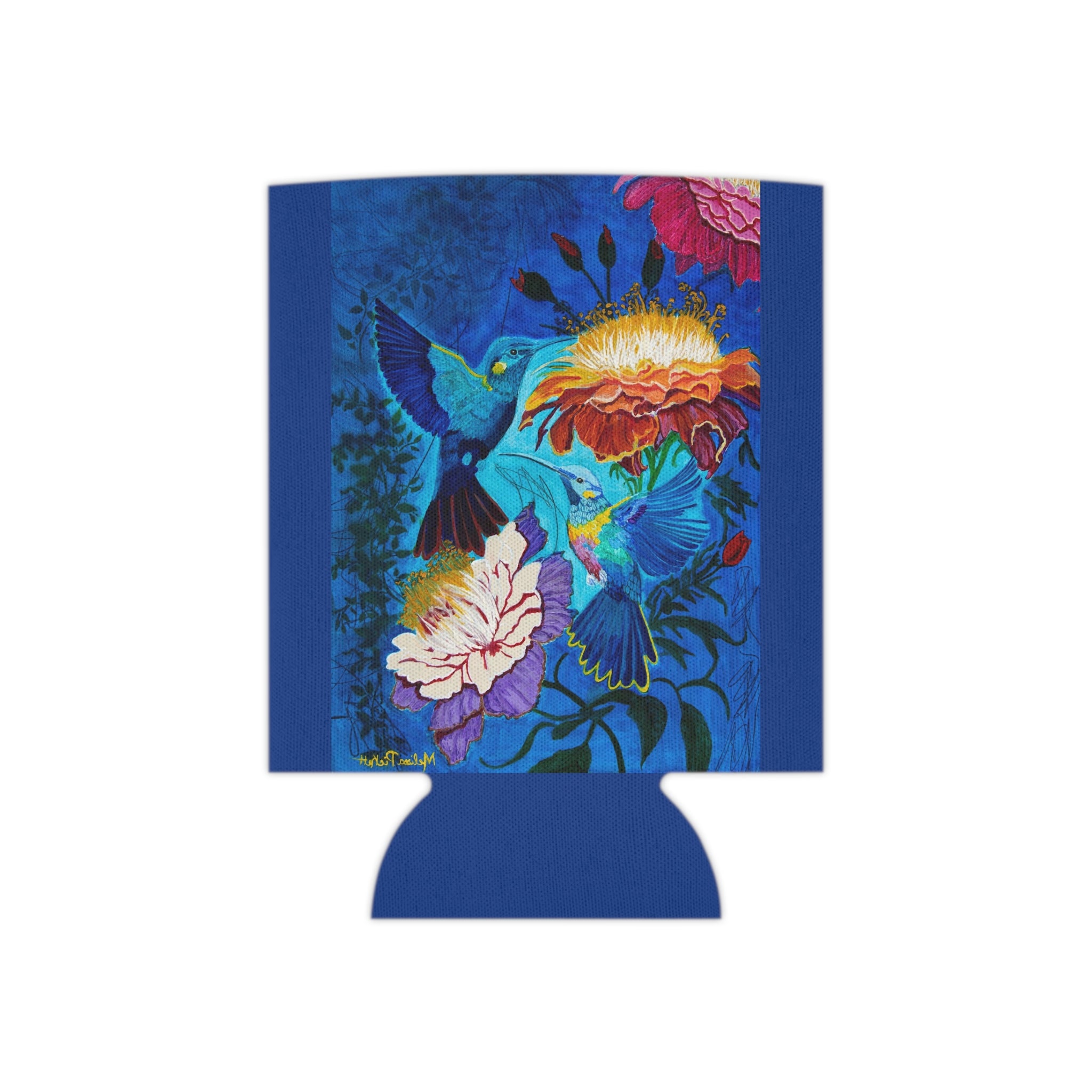 Pair of Hummingbirds | Can Cooler