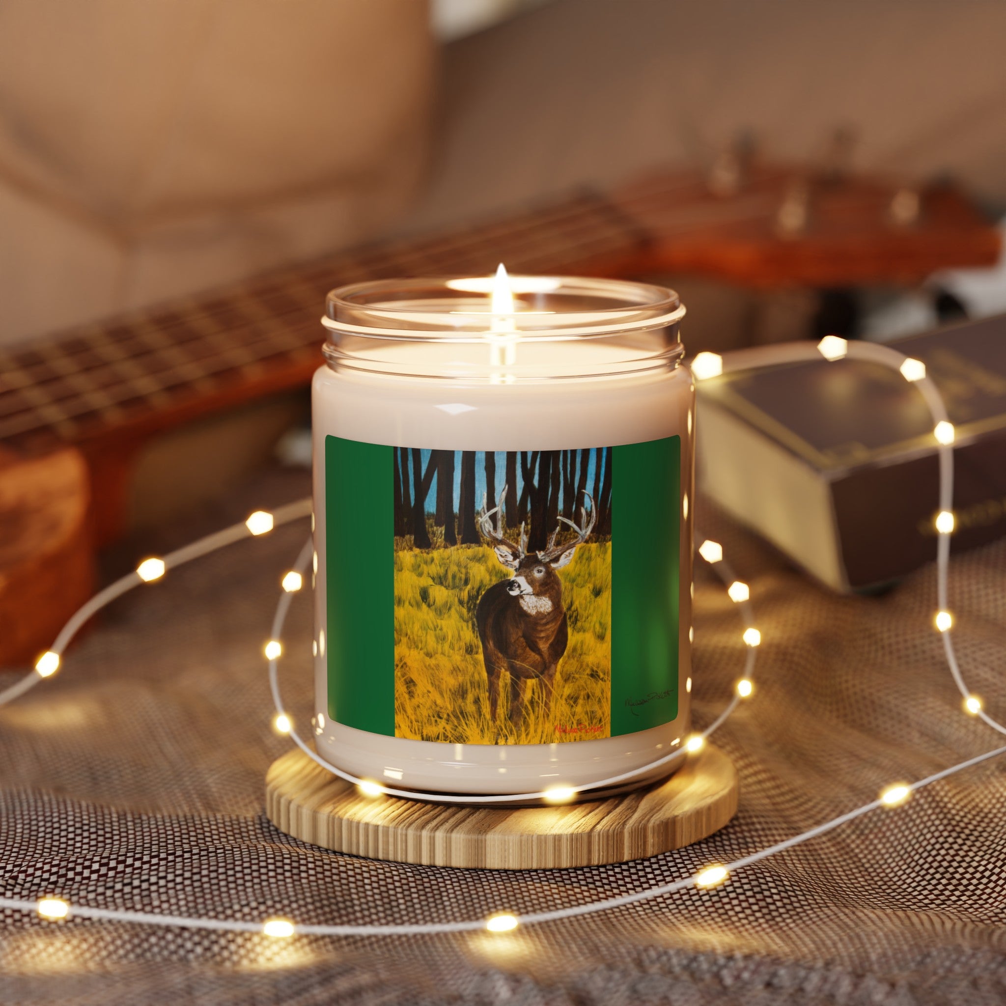 Deer in Clearing | Scented Soy Candle, 9oz