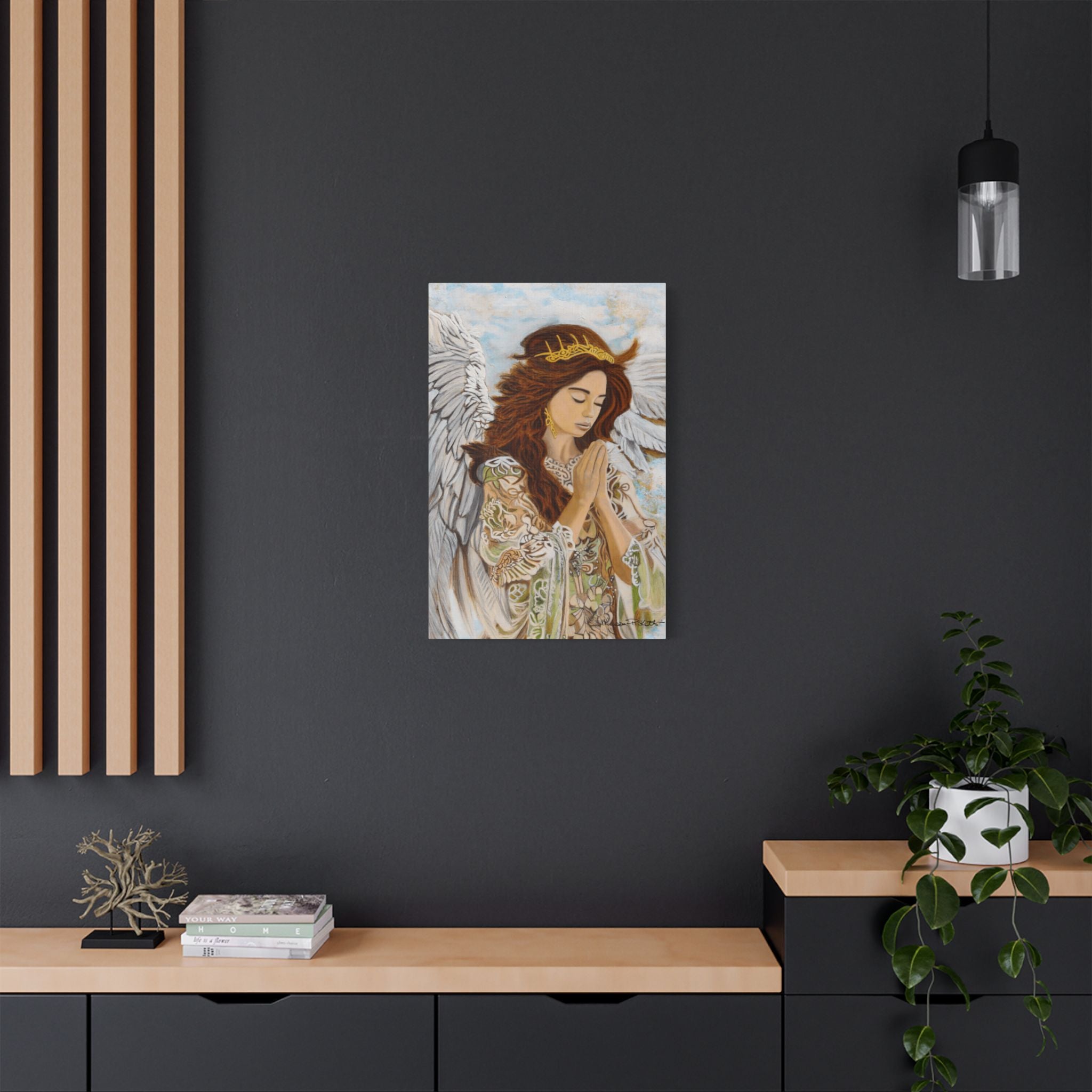 Faith | Satin Canvas, Stretched