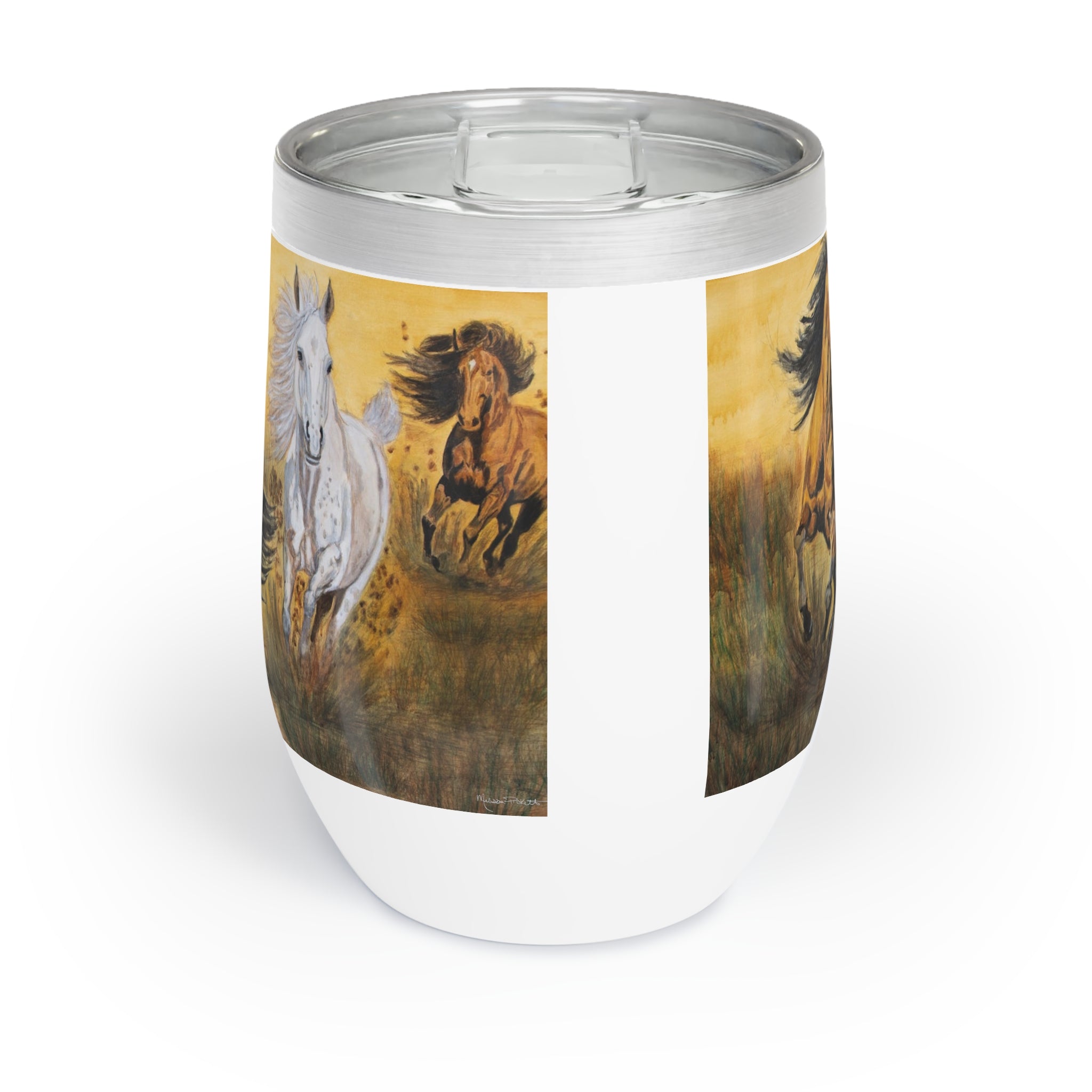 Wild Horses | Chill Wine Tumbler