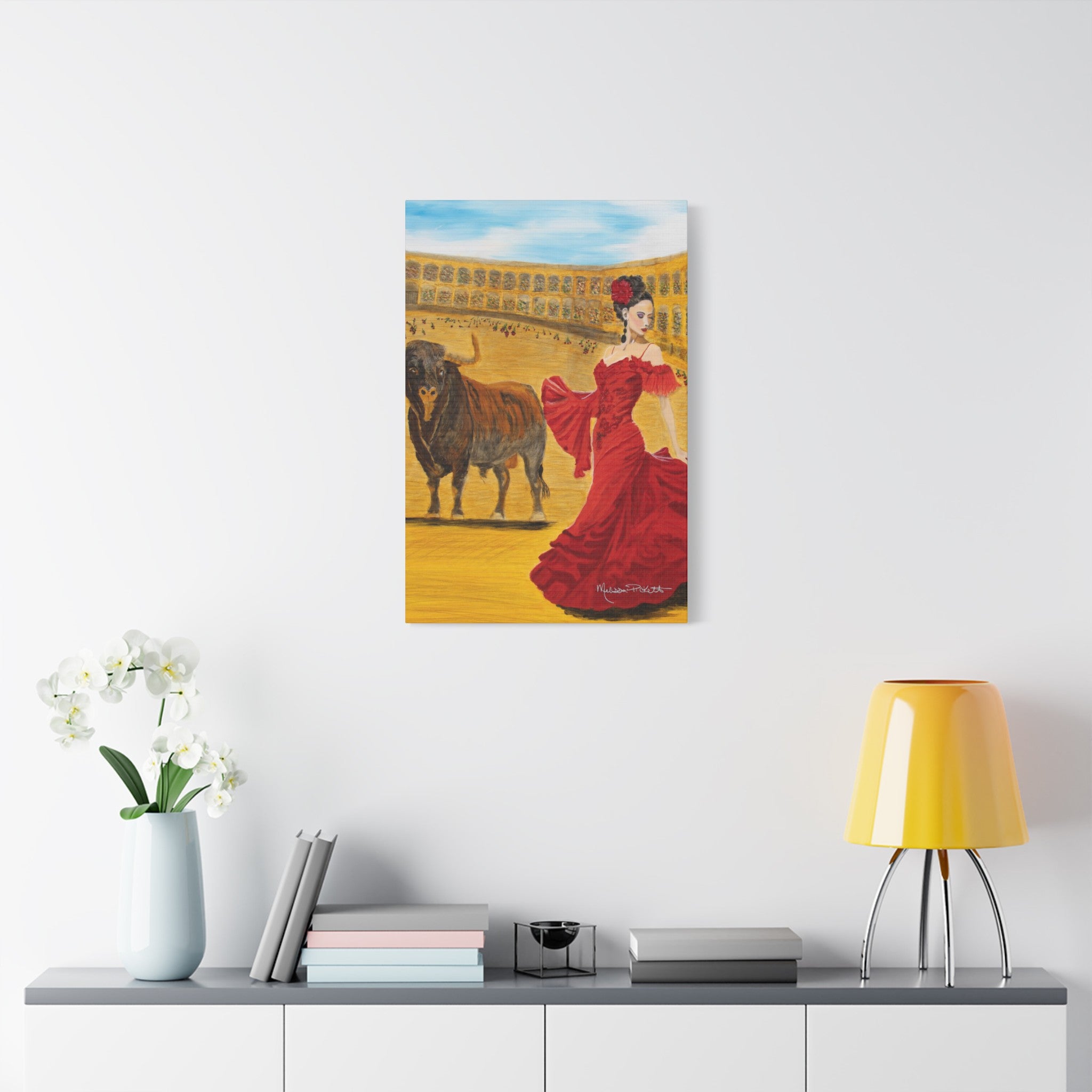 Olé Dance | Satin Canvas, Stretched