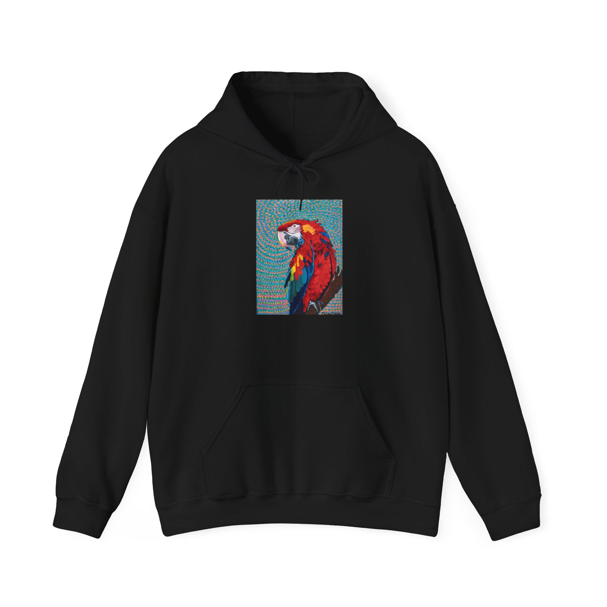 Scarlet Spiral/Directional Scarlet | Unisex Heavy Blend™ Hooded Sweatshirt