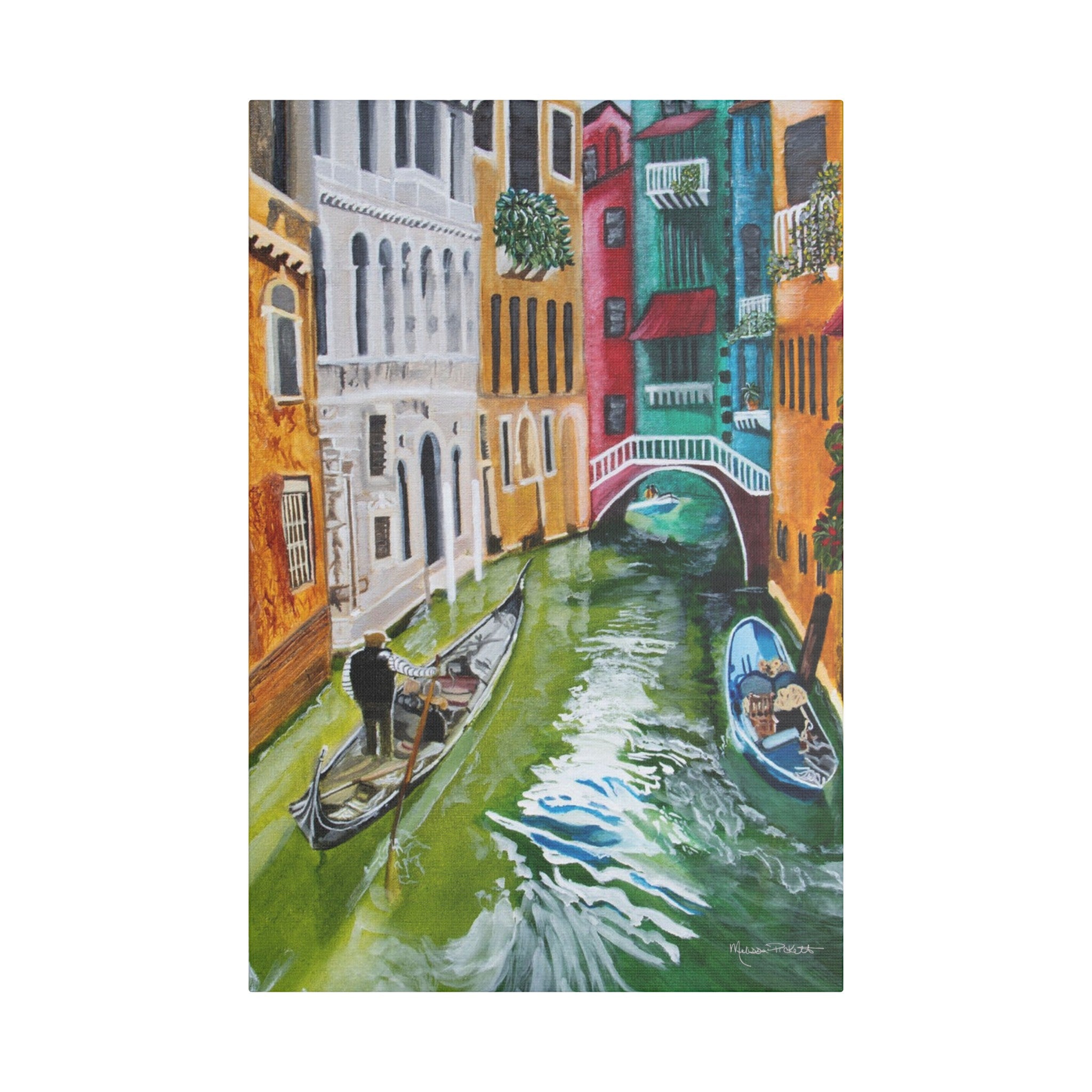 Venice | Satin Canvas, Stretched