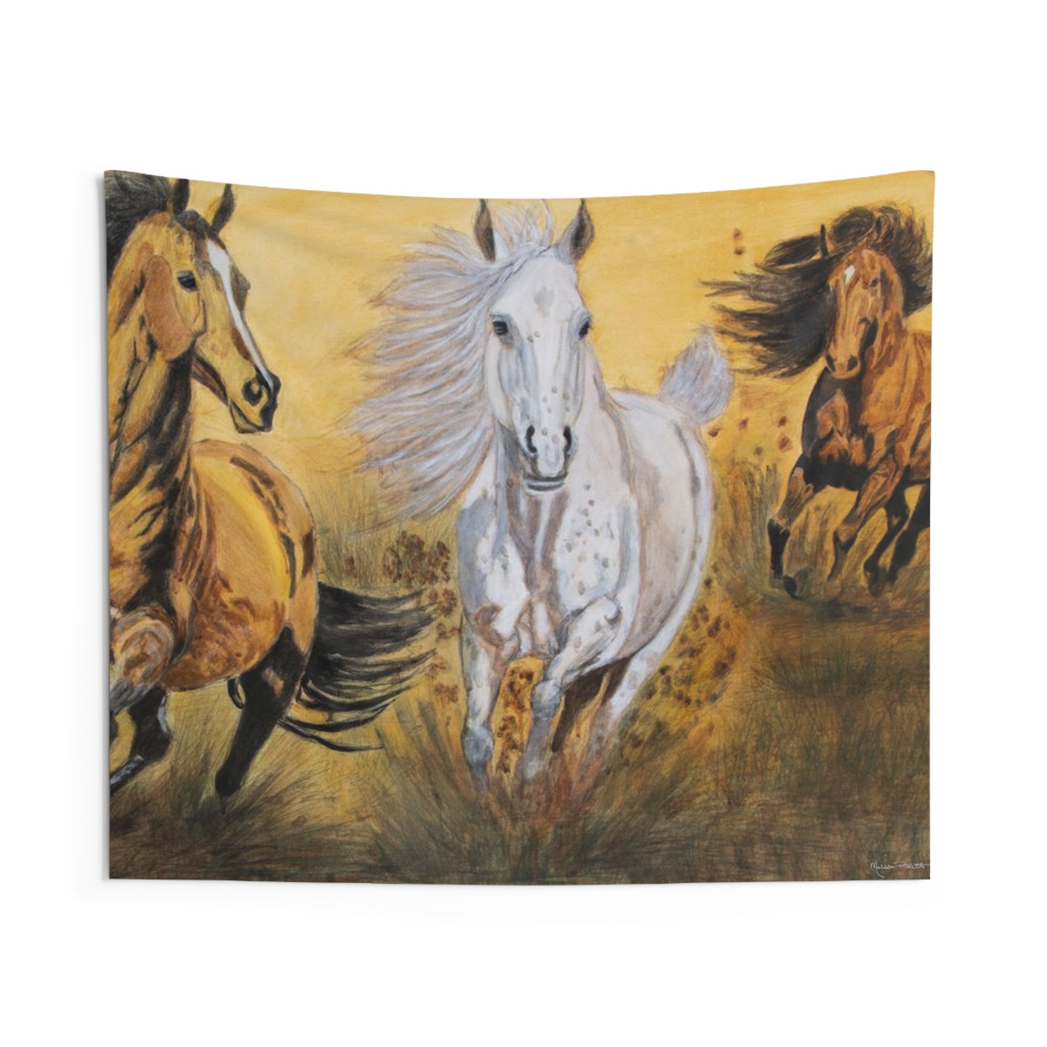 Wild Horses | Indoor Wall Tapestries