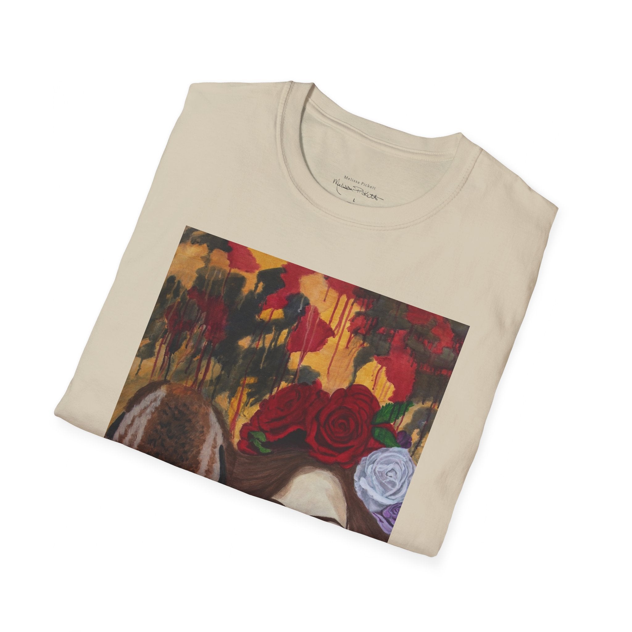 Woman & Bison | Unisex Softstyle T-Shirt