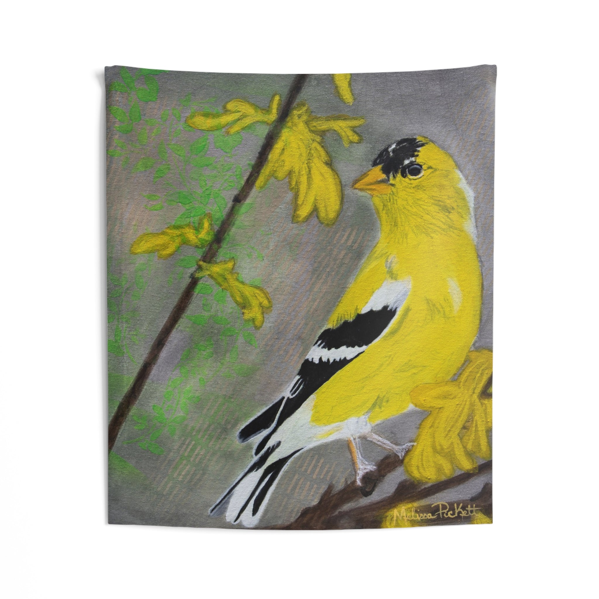 Yellow Finch | Indoor Wall Tapestries