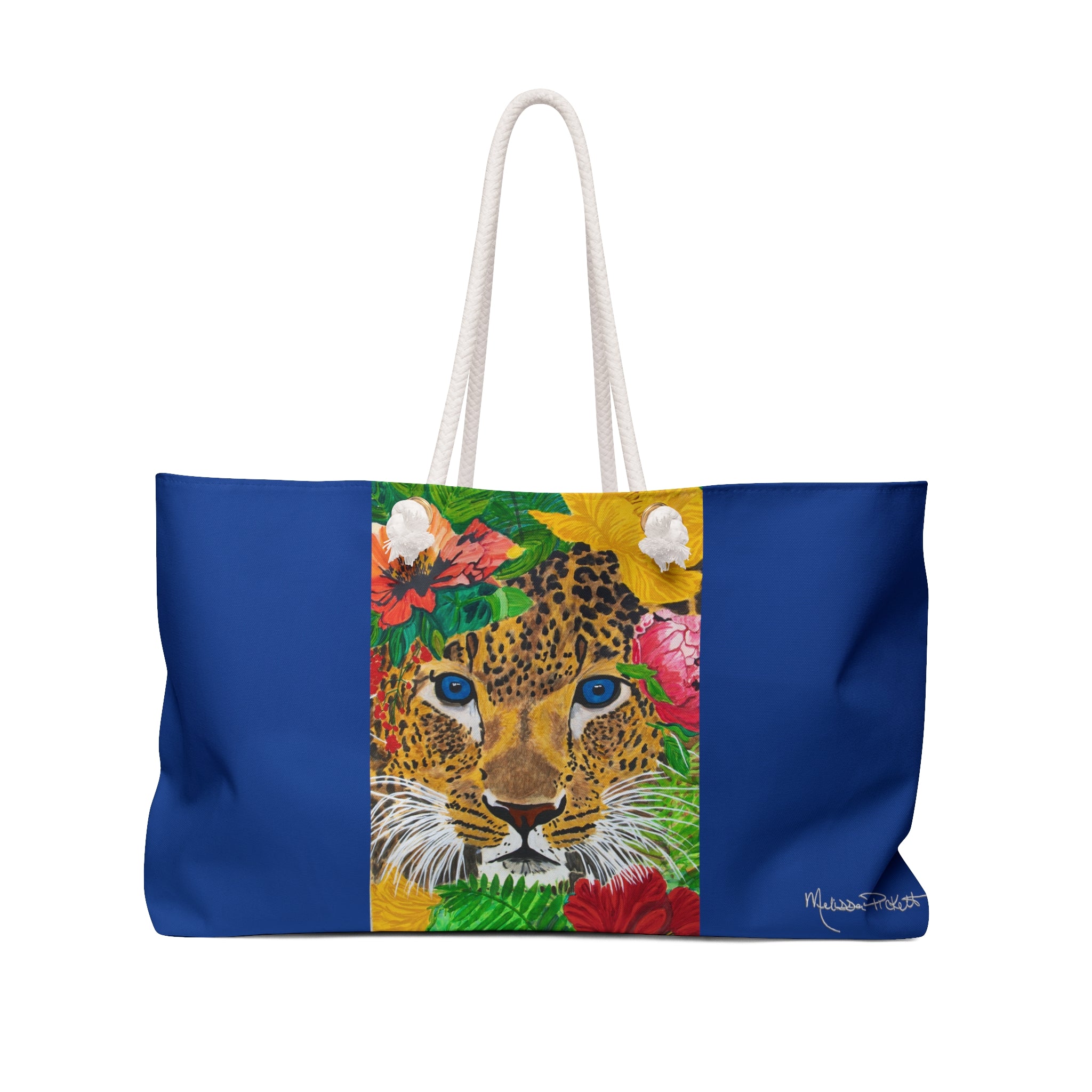 Jaguar & Flowers | Weekender Bag