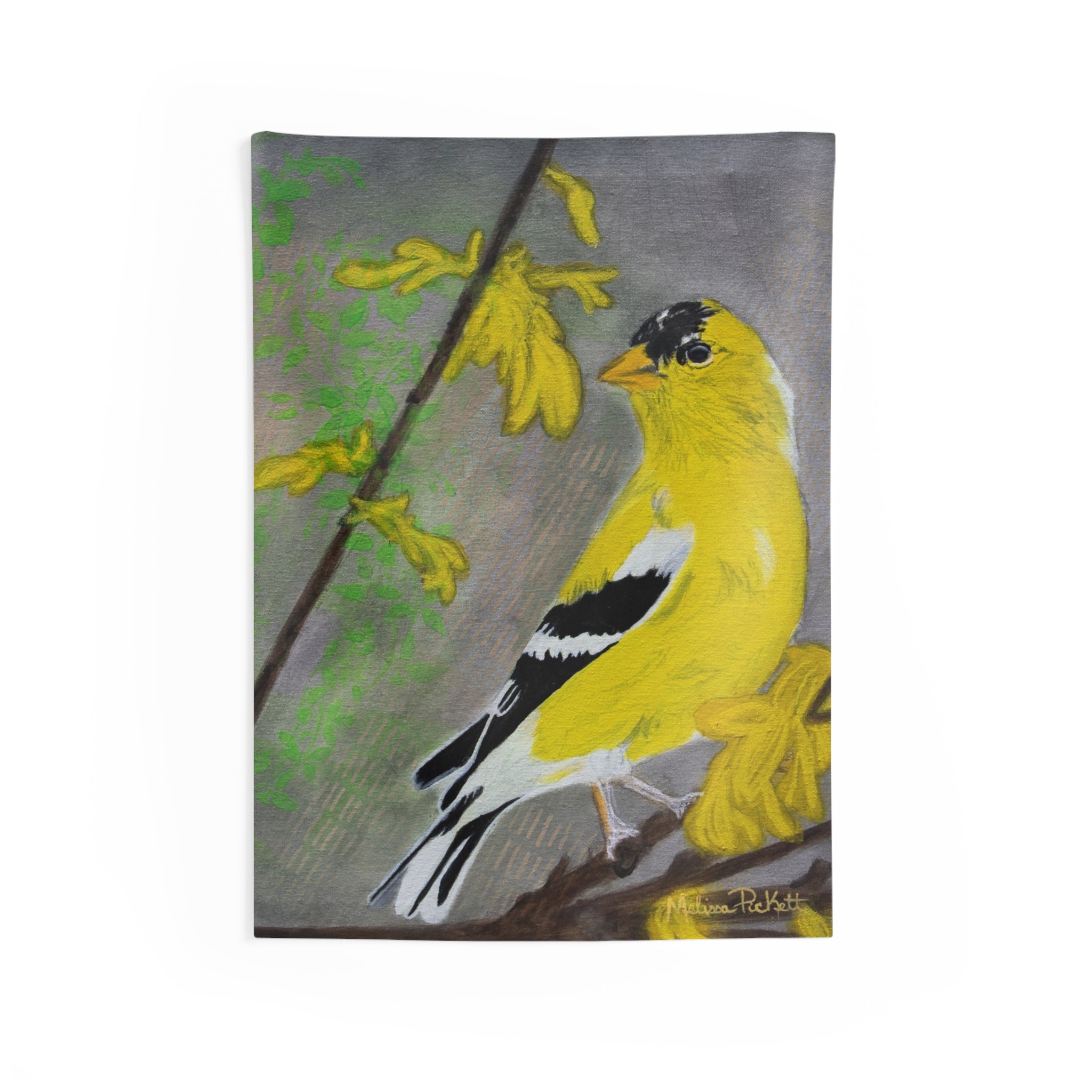 Yellow Finch | Indoor Wall Tapestries