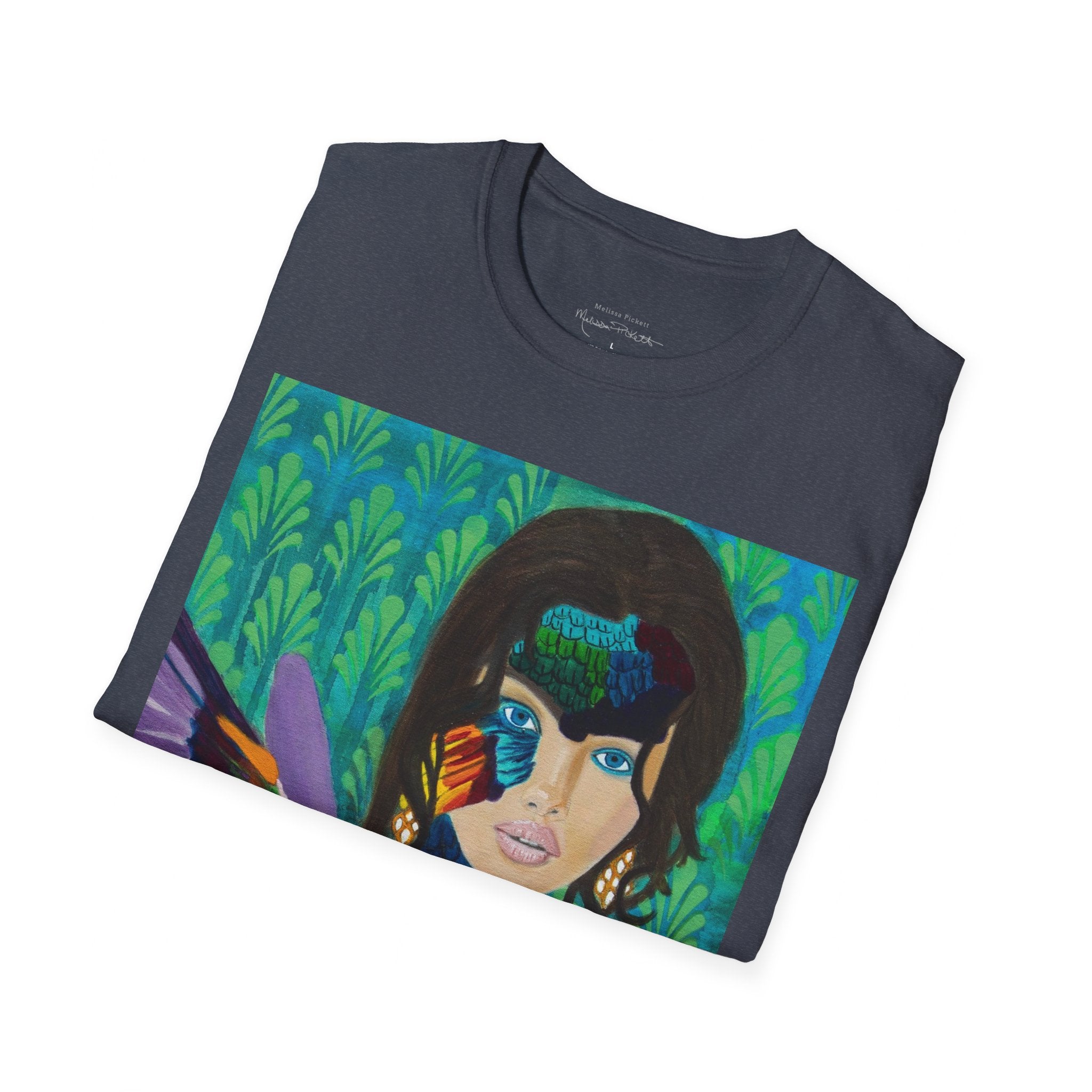 Hummingbird Lady | Unisex Softstyle T-Shirt