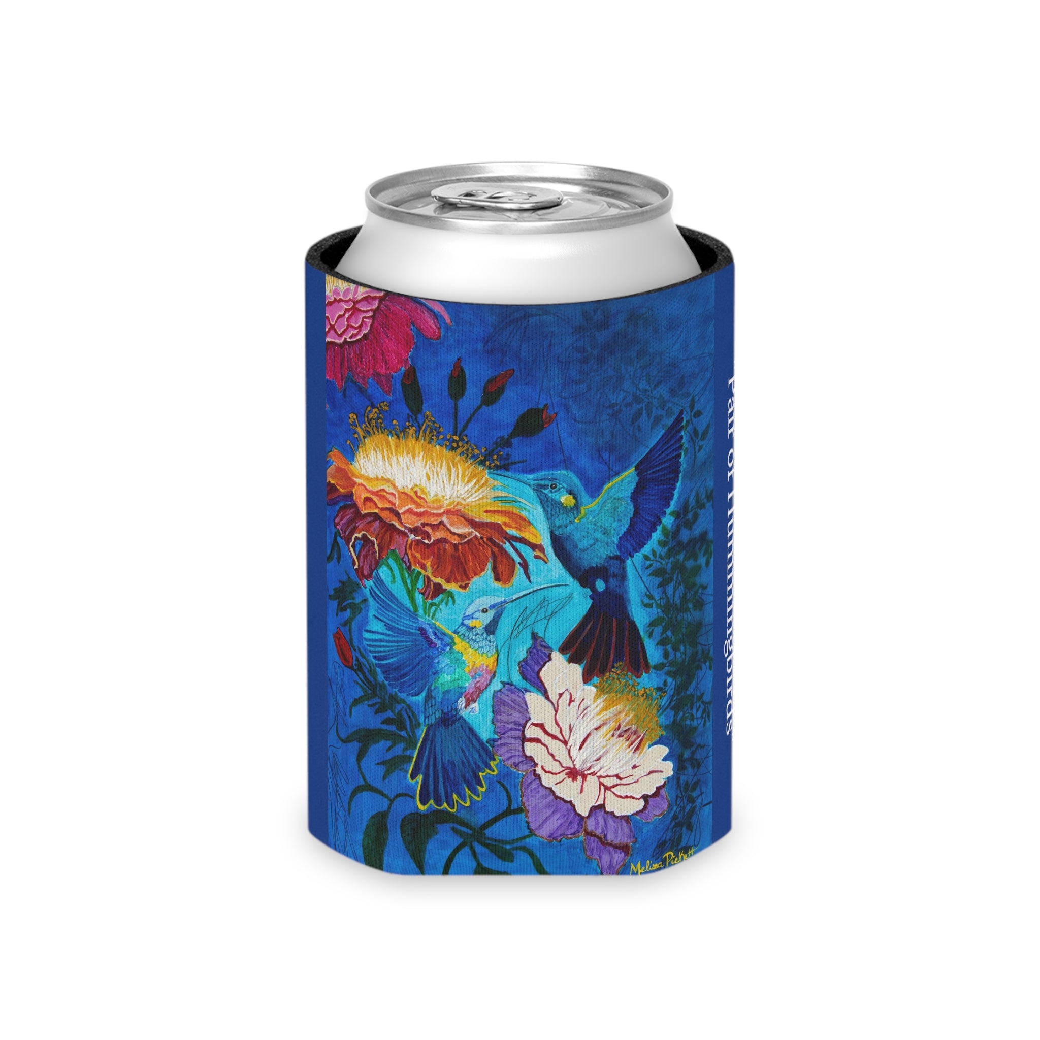 Pair of Hummingbirds | Can Cooler