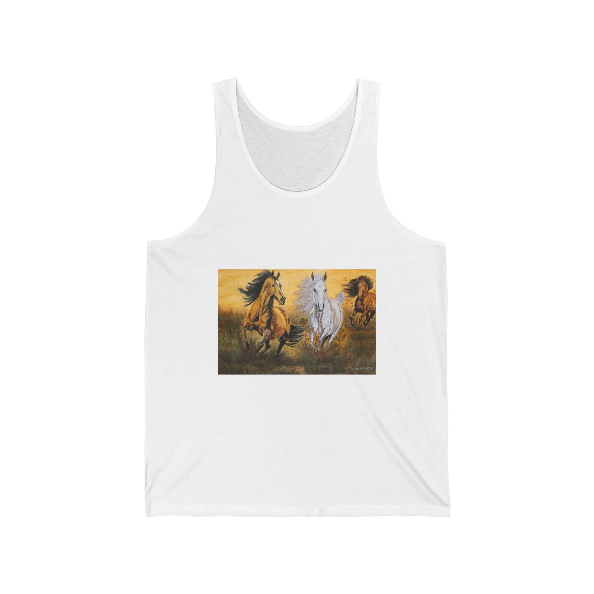 Wild Horses | Unisex Jersey Tank