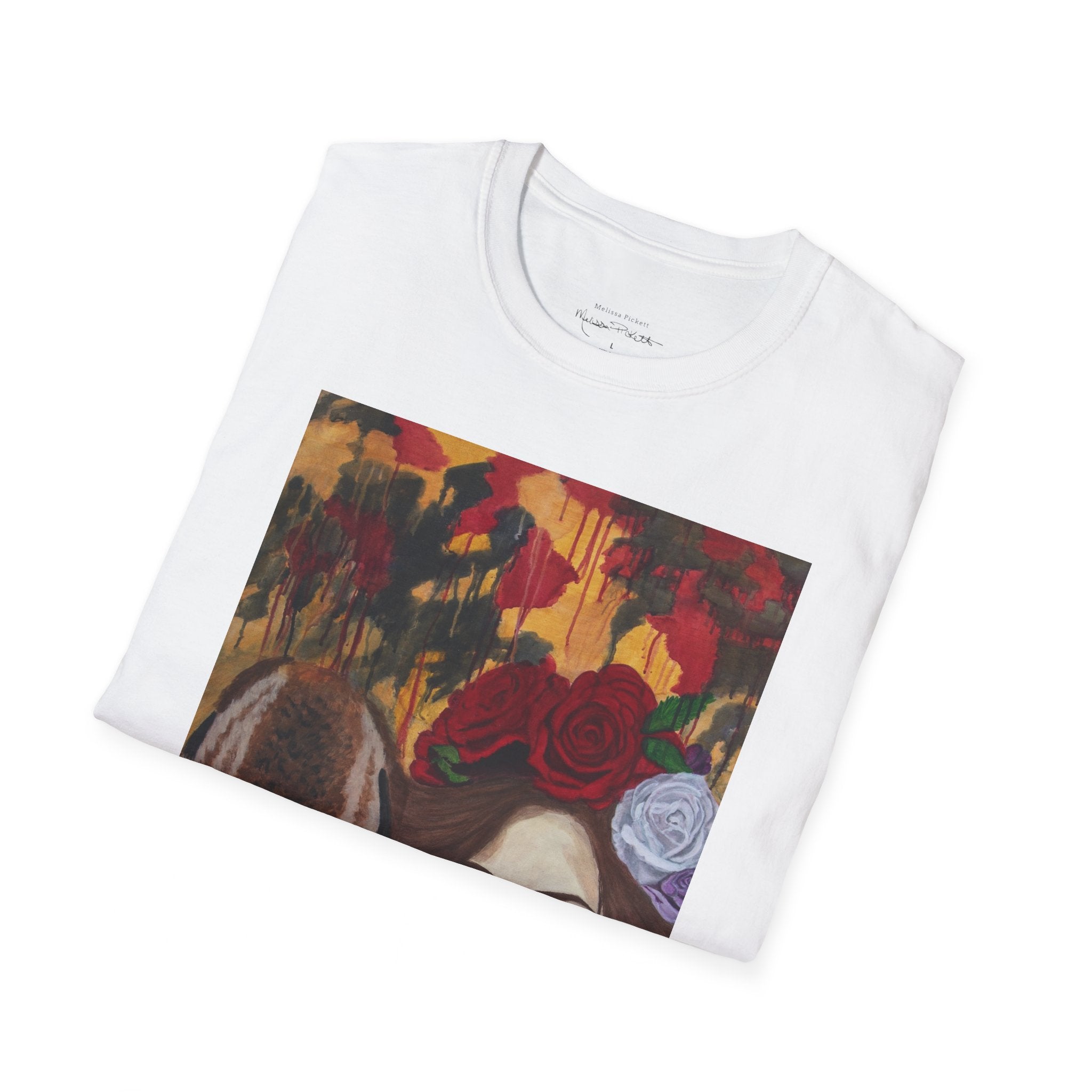 Woman & Bison | Unisex Softstyle T-Shirt