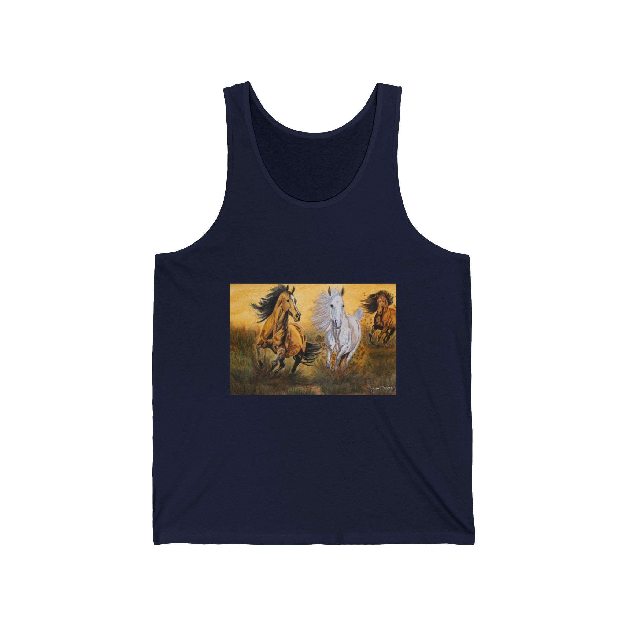 Wild Horses | Unisex Jersey Tank