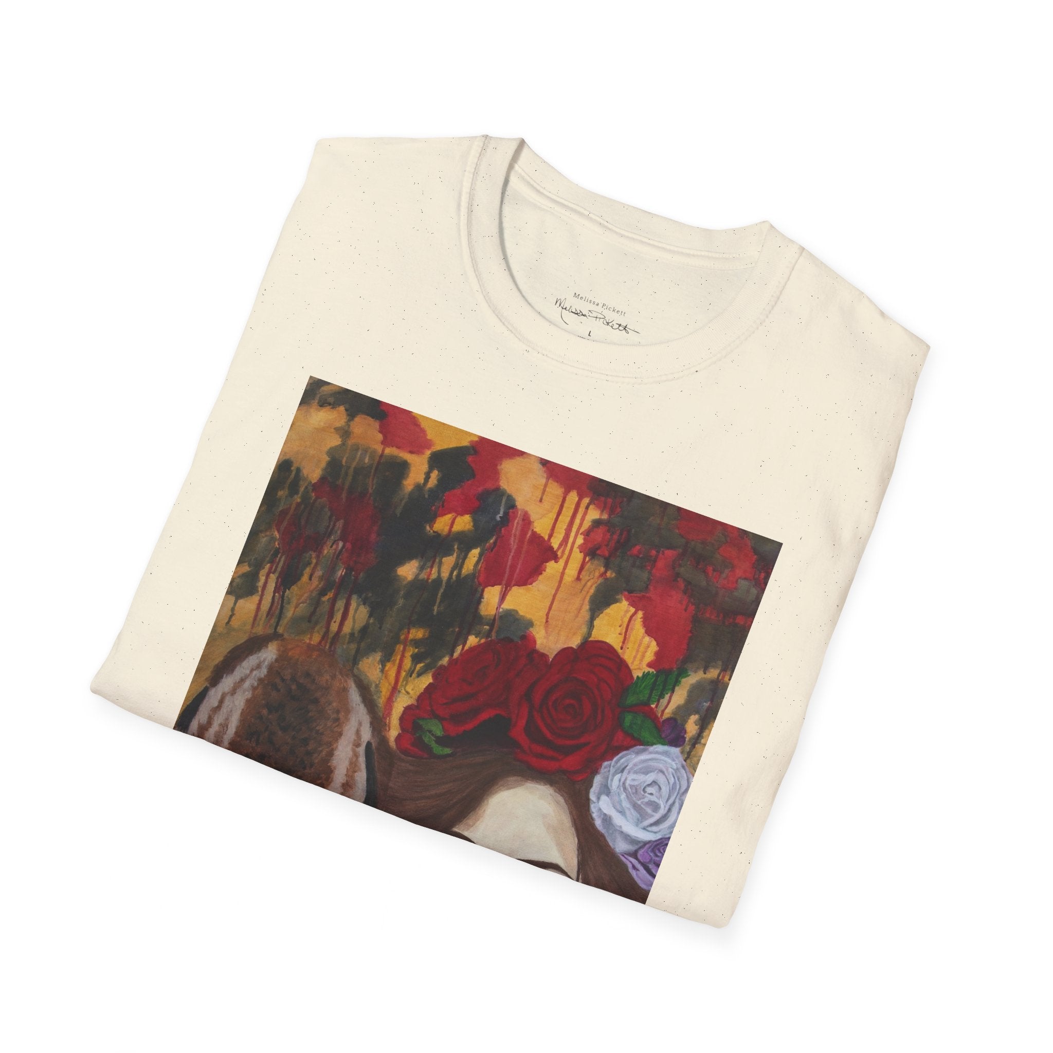 Woman & Bison | Unisex Softstyle T-Shirt